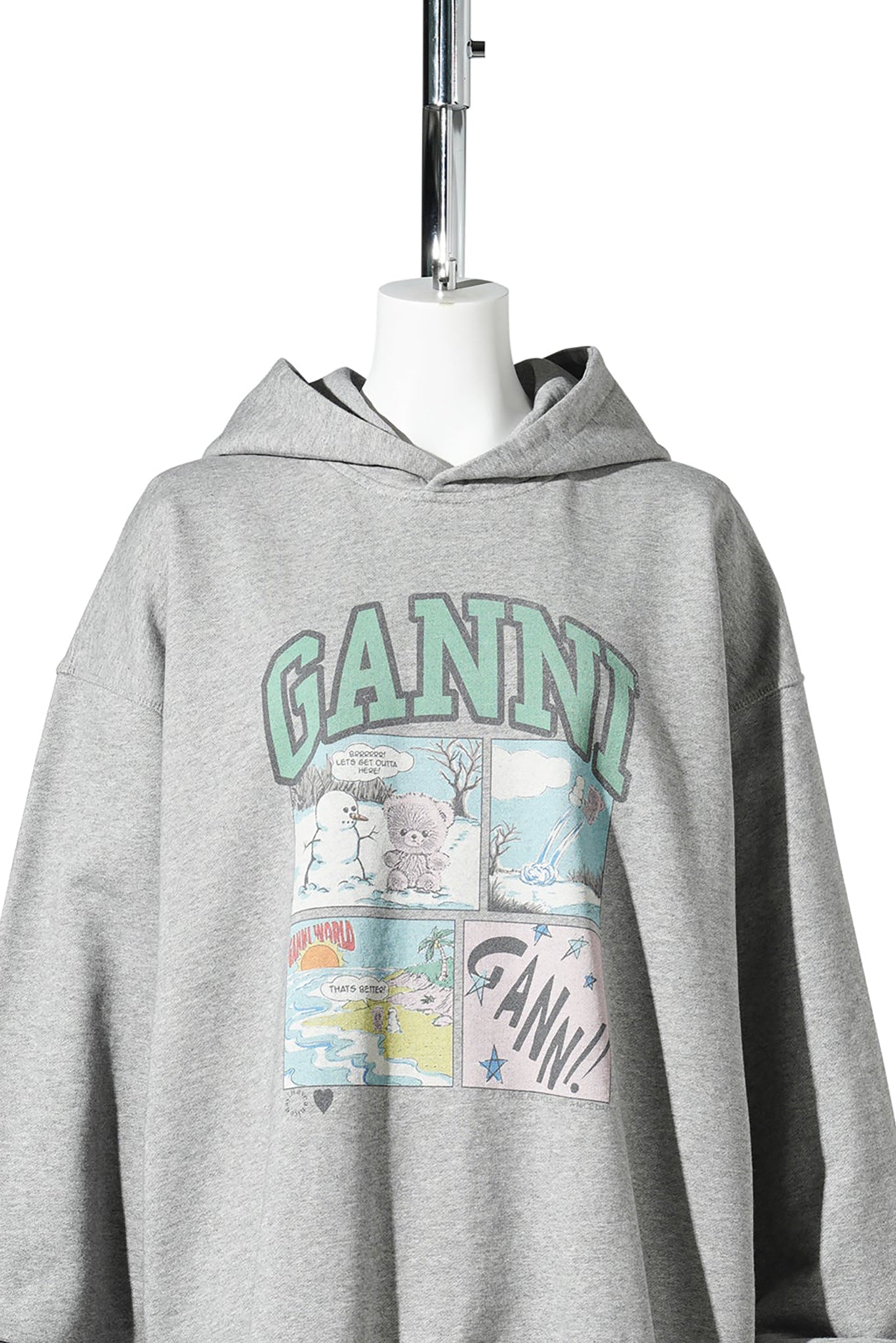 ISOLI OVERSIZED HOODIE BEAR COMIC / PALOMA