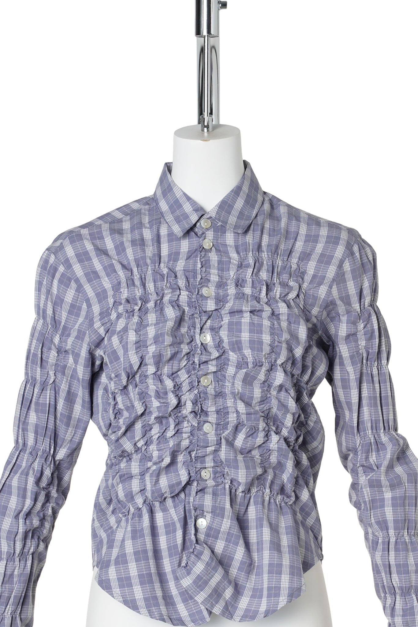 LUPA SHIRT / 11:BLUE CHECKS