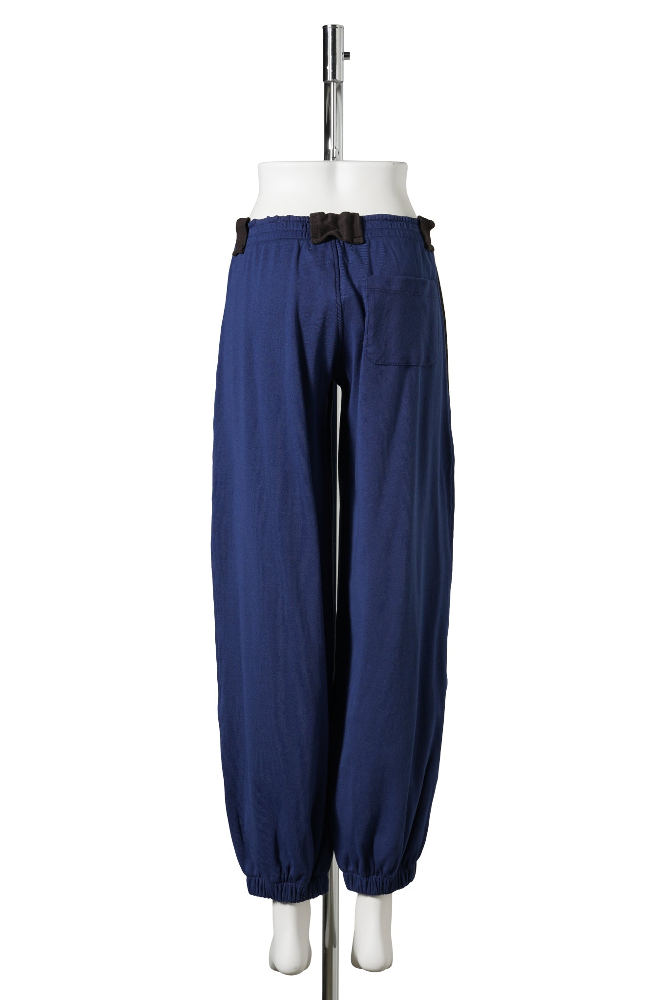 EMMANUELLE TROUSERS / 83:NAVY/BROWN