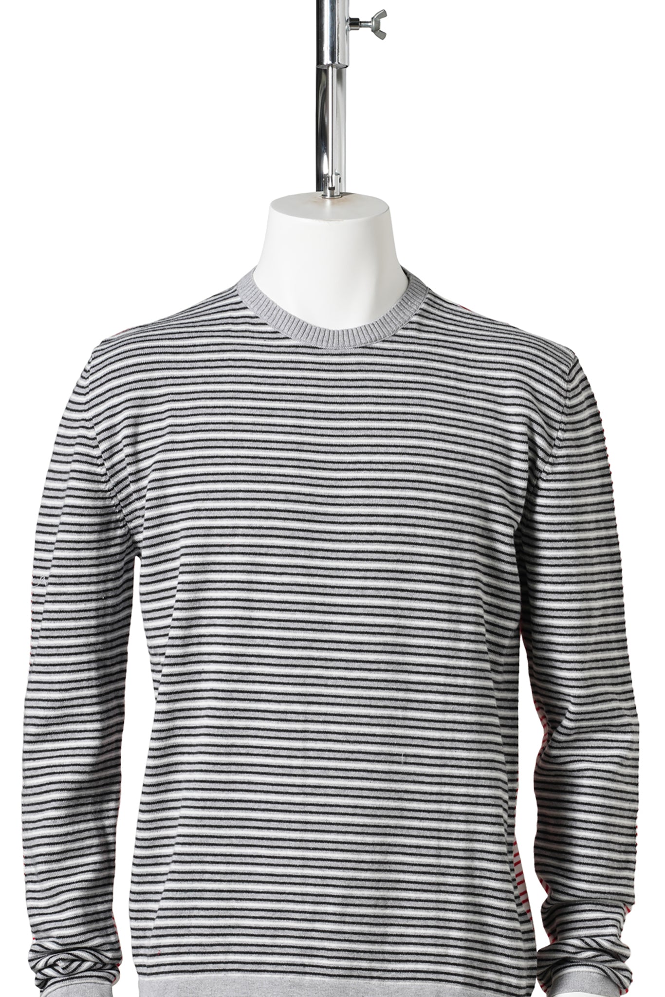 PABLO STRIPES JUMPER / 76:GREY/PINK