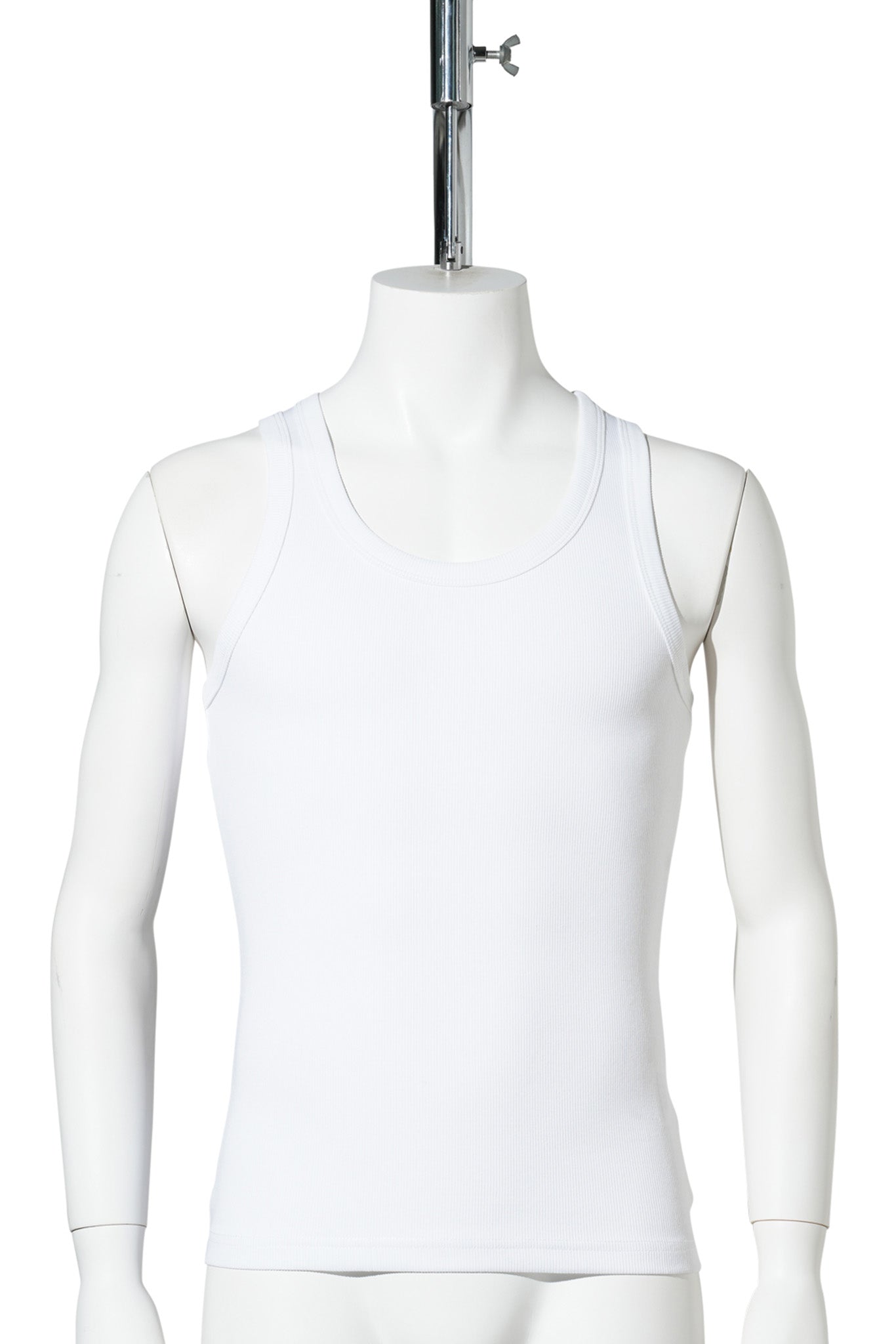 RIBBED TANK TOP / WHITE