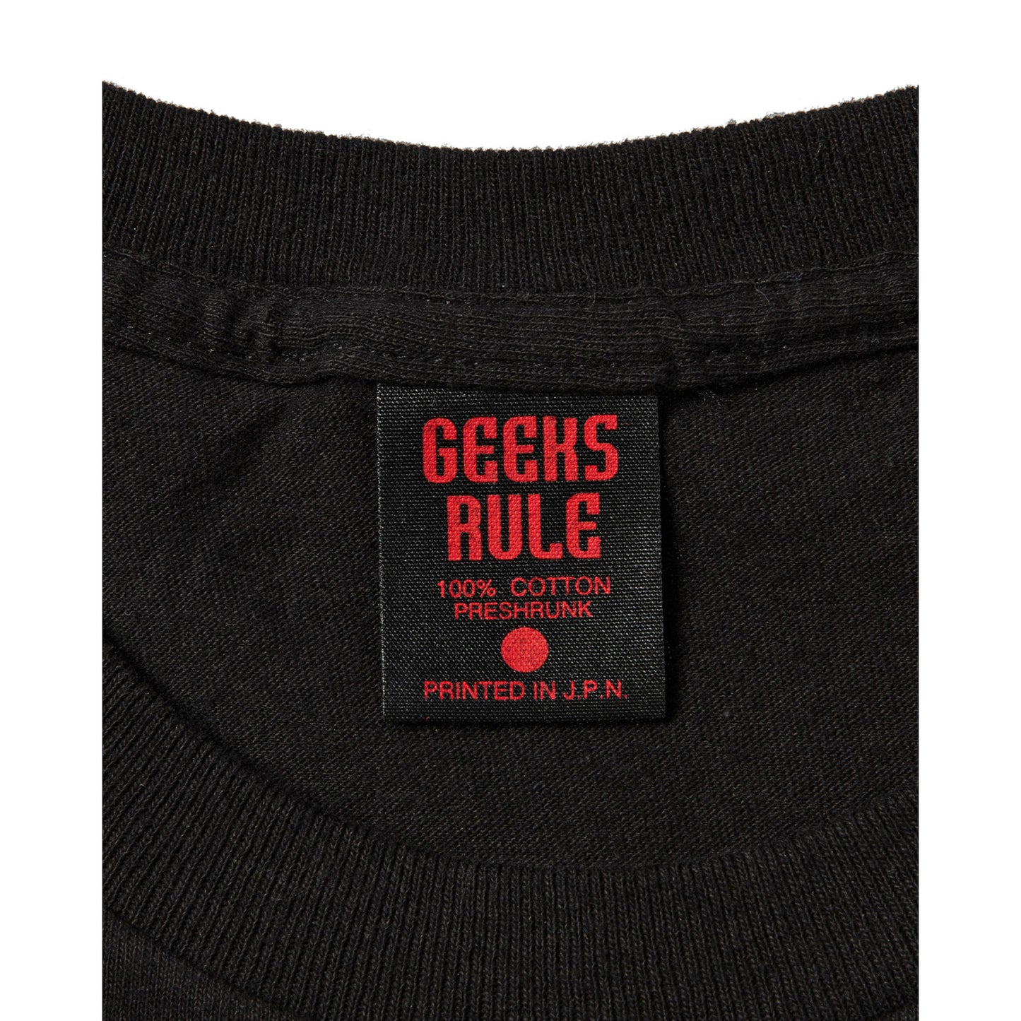 GEEKS RULE x KILL la KILL 01 SILKSCREEN PRINTING T SHIRT / BLACK