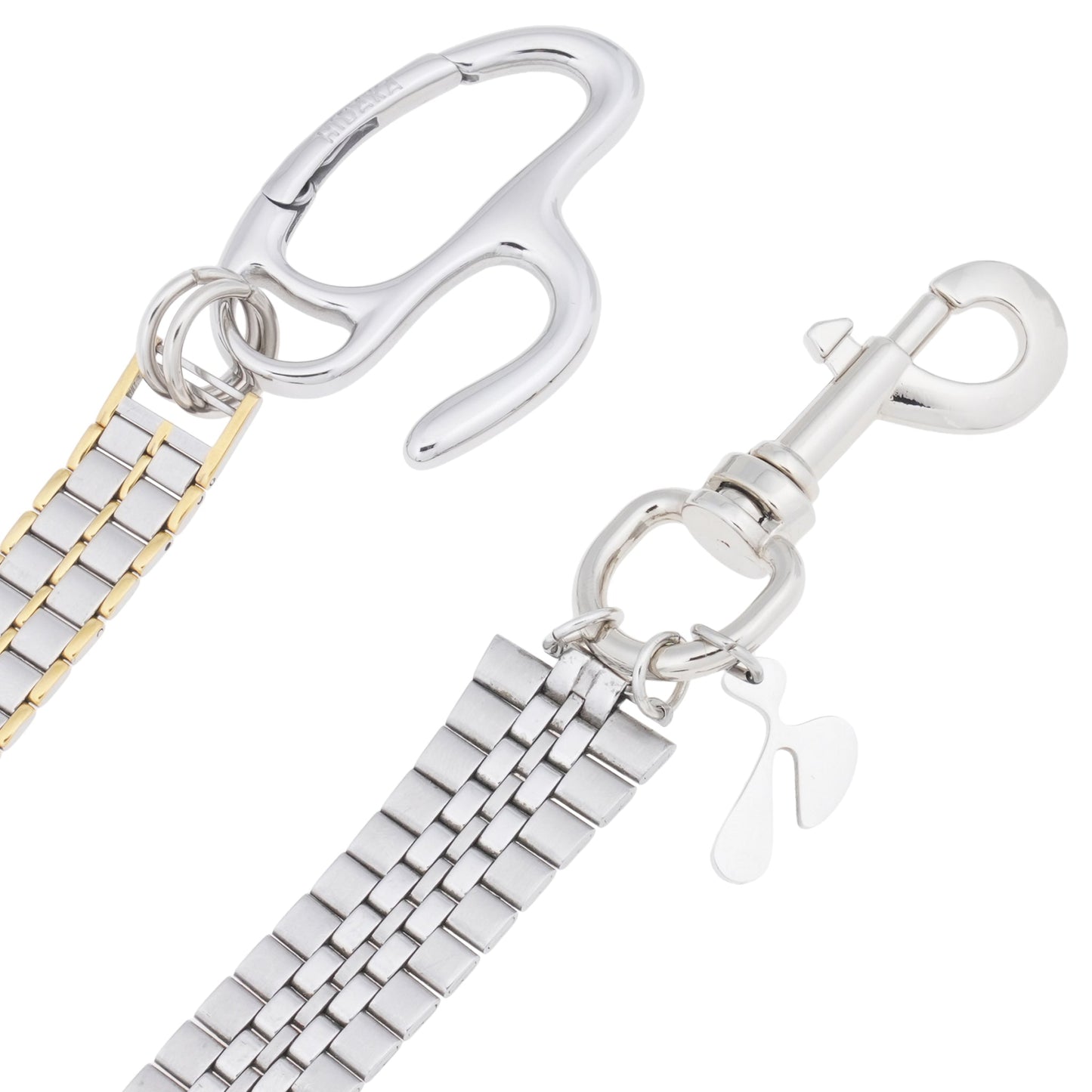 VINTAGE WATCH LINKS CHAIN / SILVER