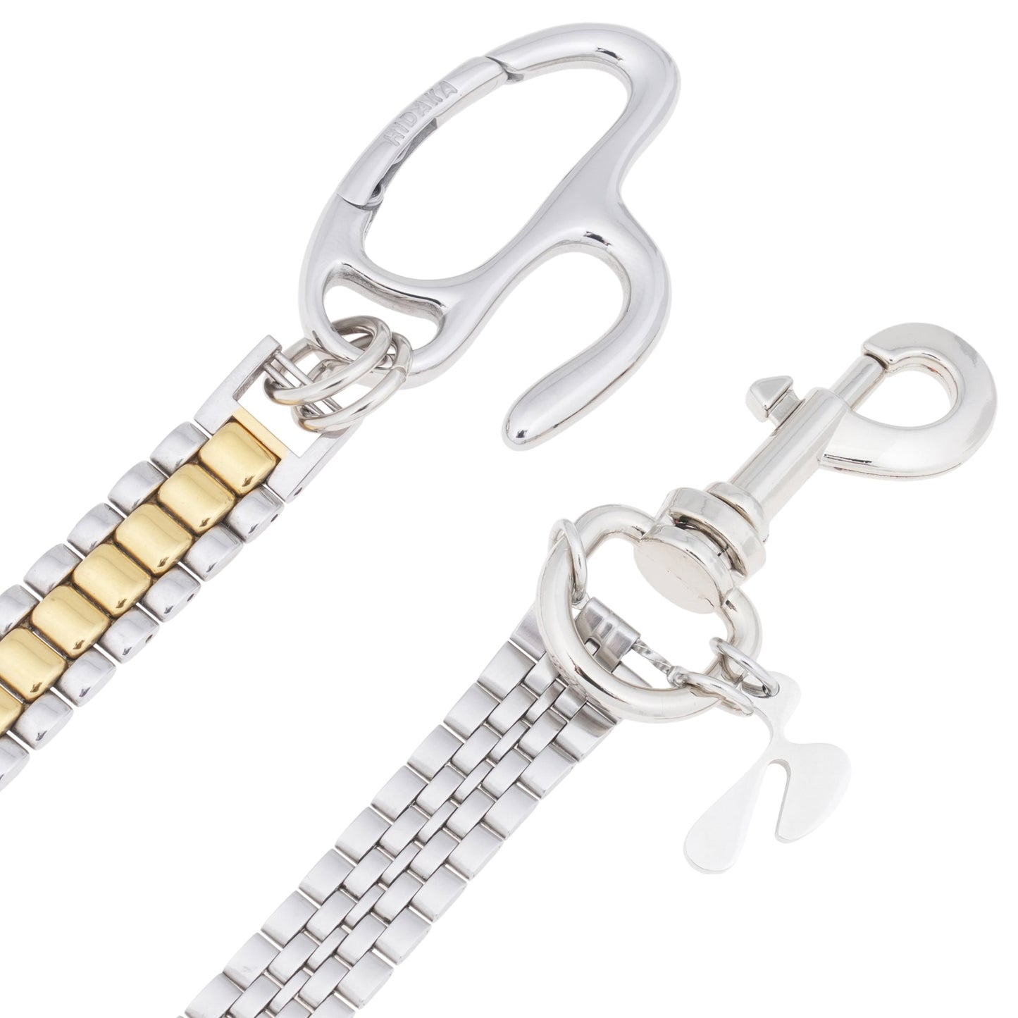 VINTAGE WATCH LINKS CHAIN / SILVER
