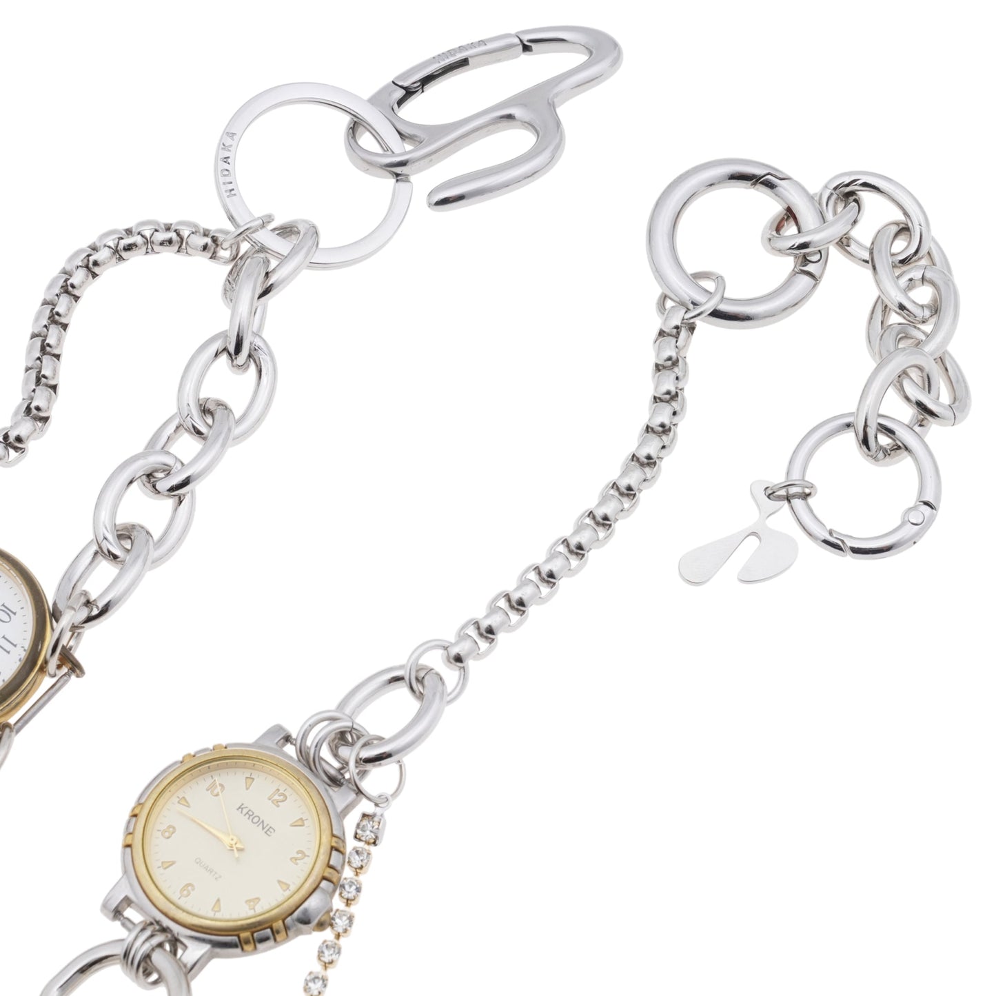 SCRAP LINKS CHAIN / SILVER