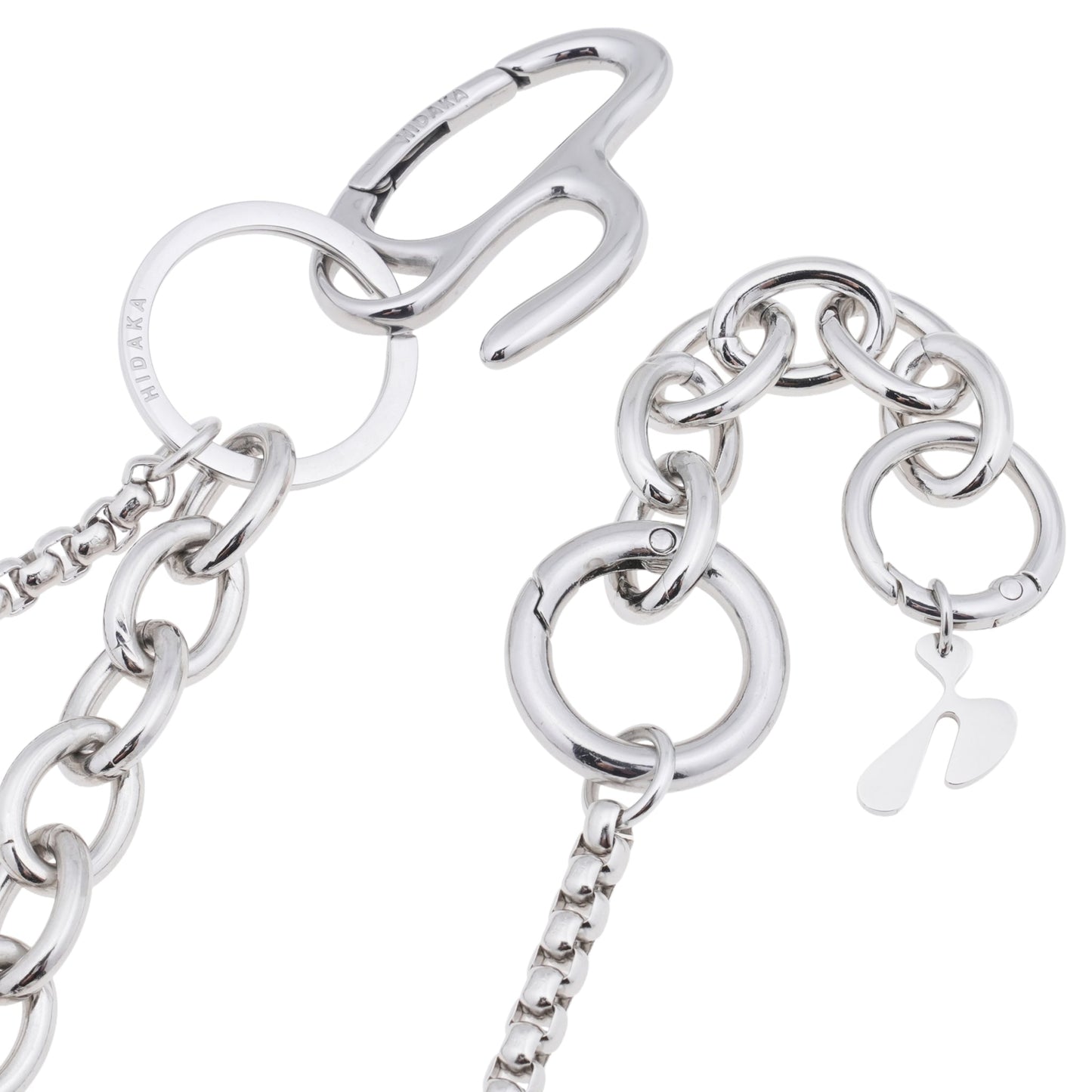 SCRAP LINKS CHAIN / SILVER