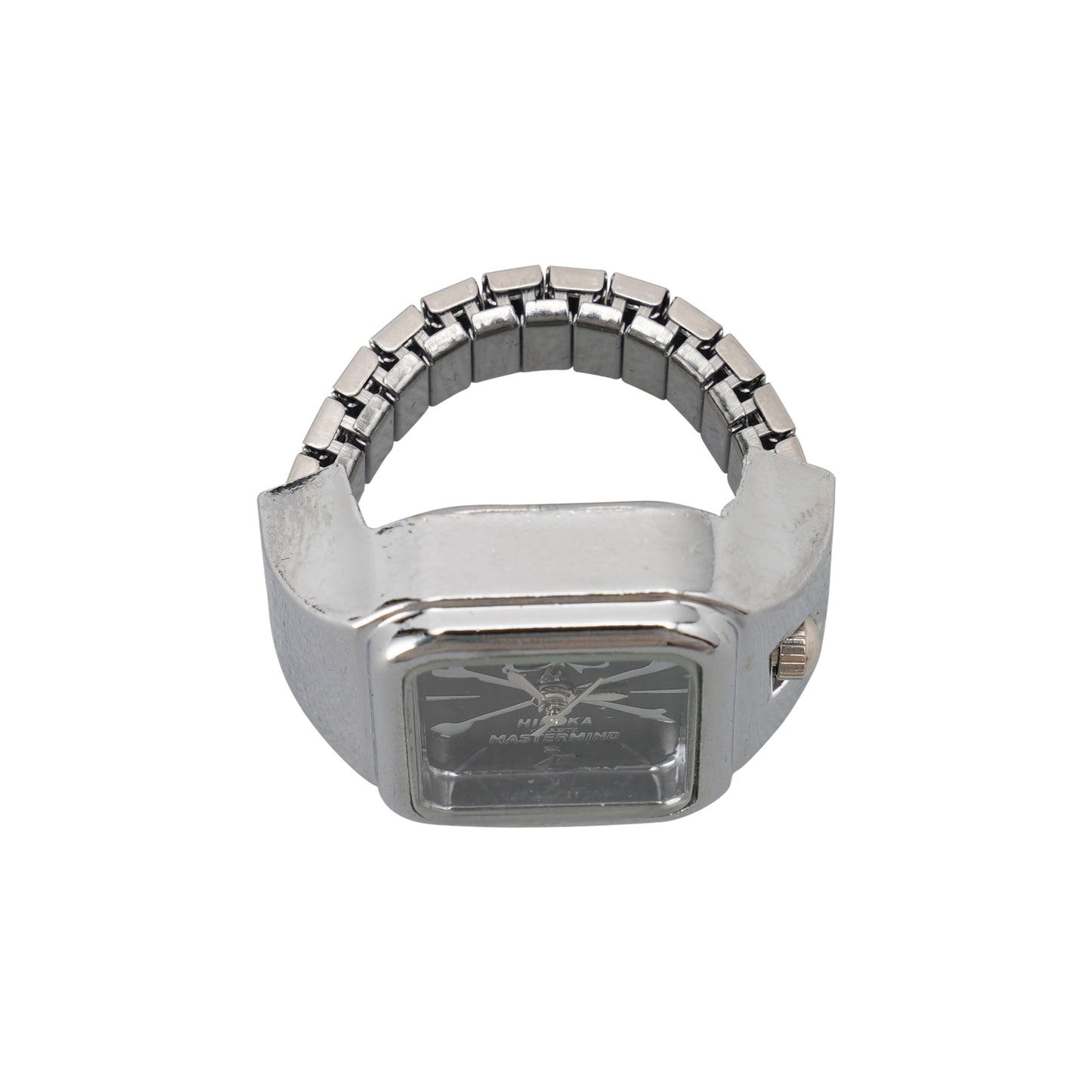 HIDAKA x mastermind JAPAN SKULL RING WATCH / SILVER