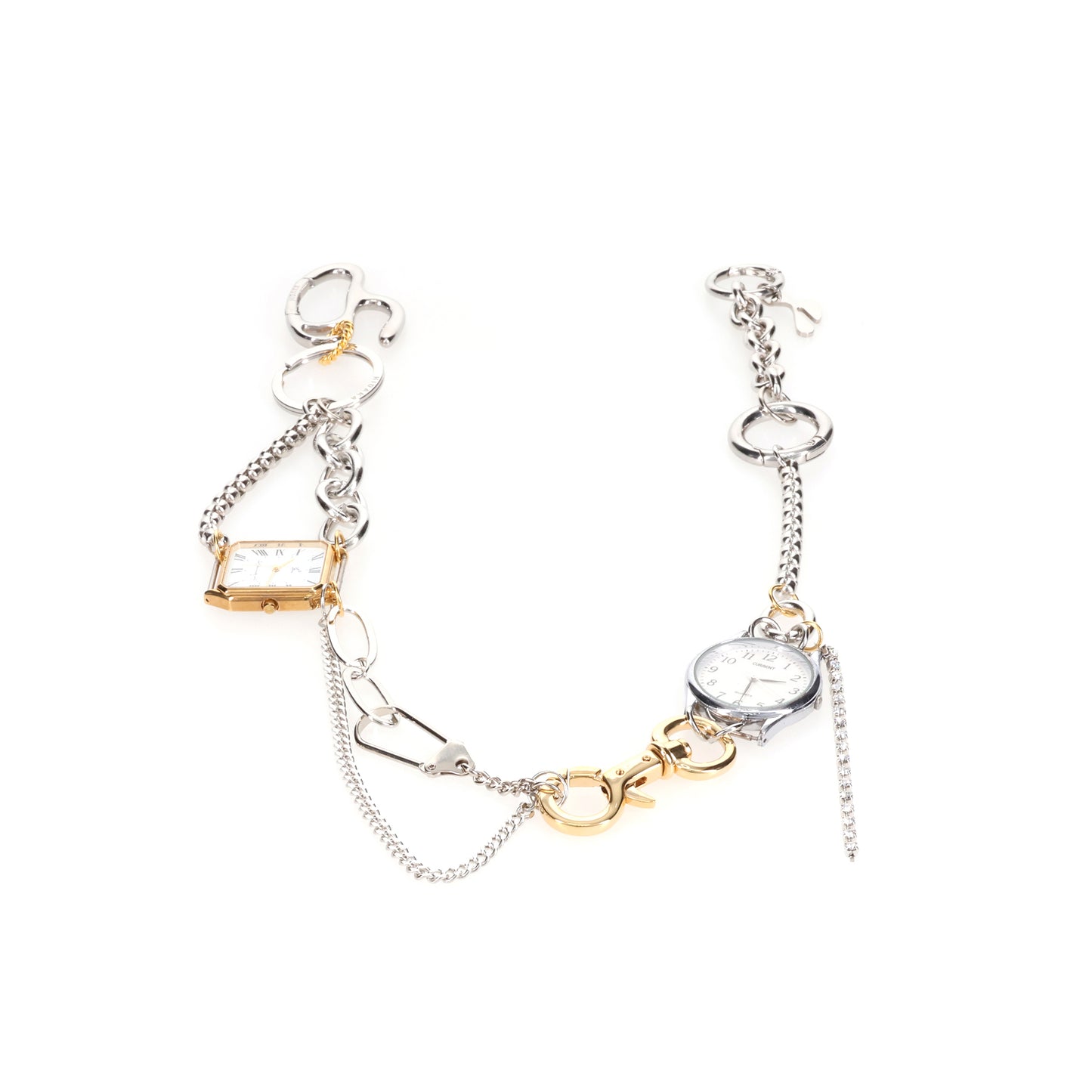 SCRAP LINKS CHAIN / SILVER