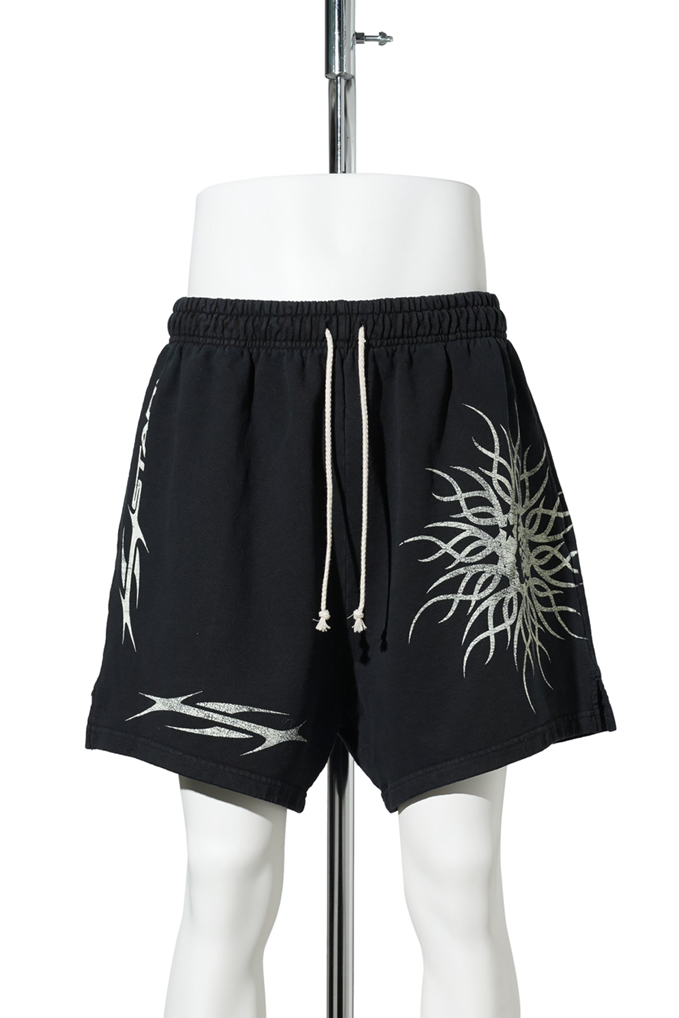 FLAME YANG SHORTS / WHITE