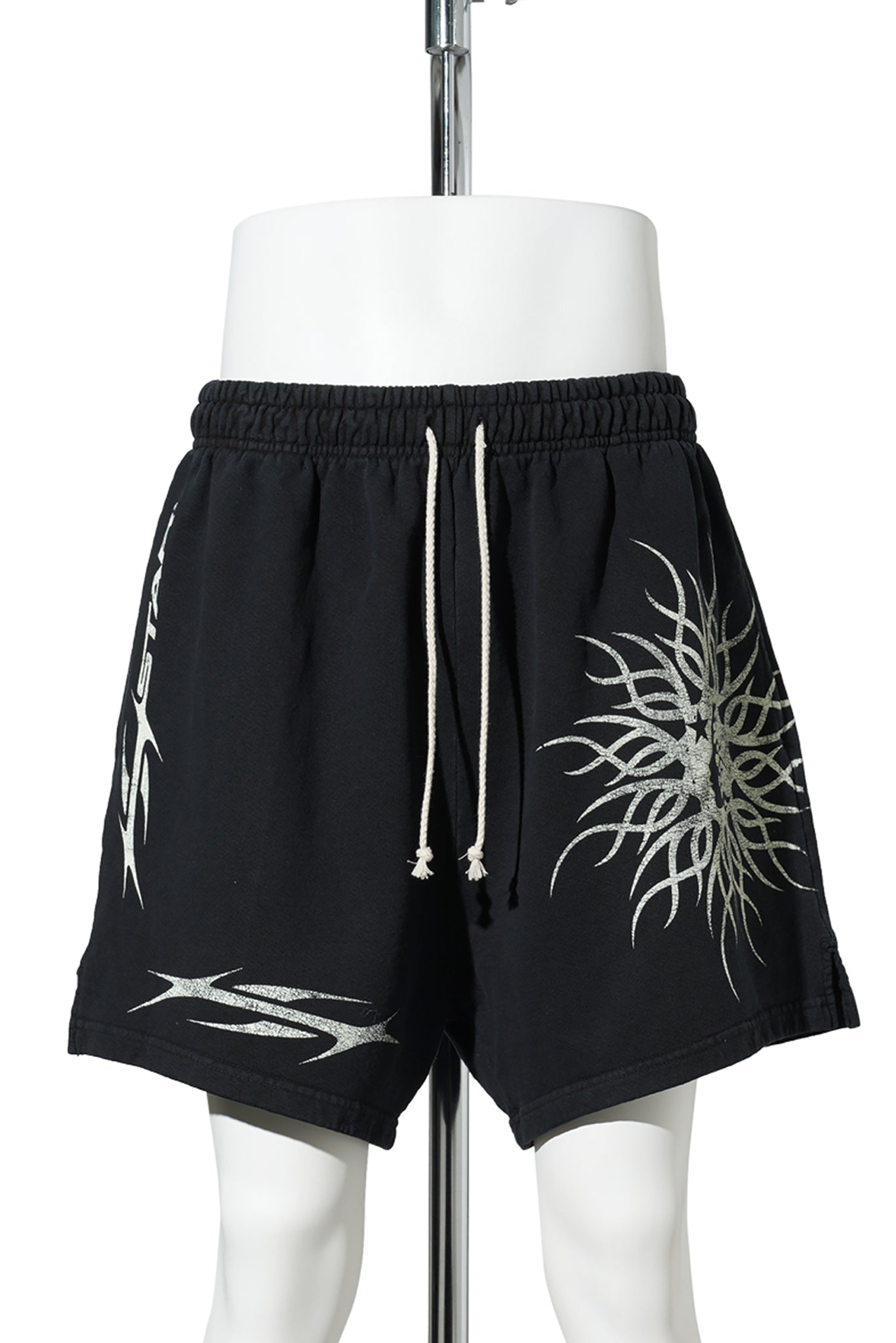 FLAME YANG SHORTS / WHITE