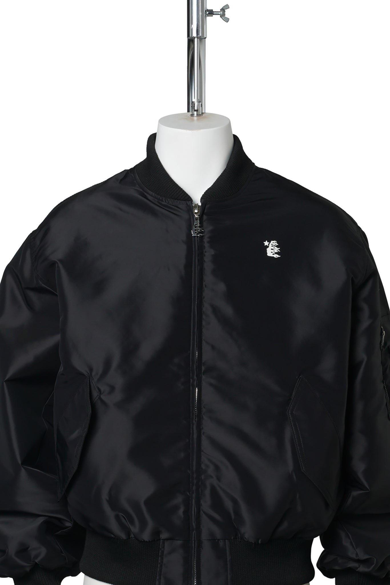 CORE LOGO BOMBER JACKET / BLACK