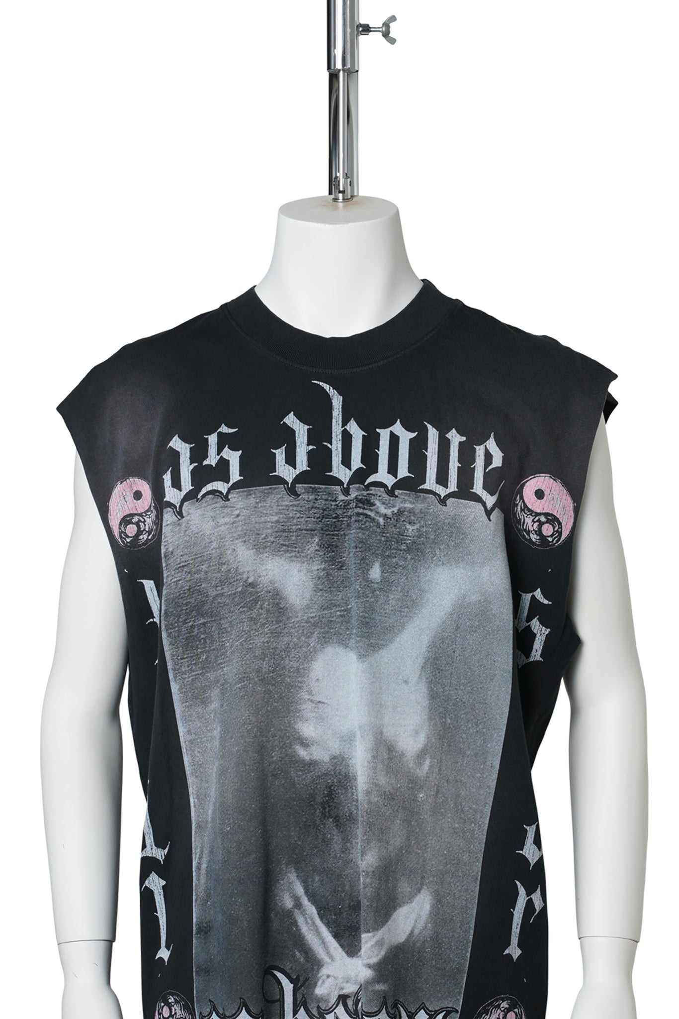 AS ABOVE SO BELOW T-SHIRT / BLACK