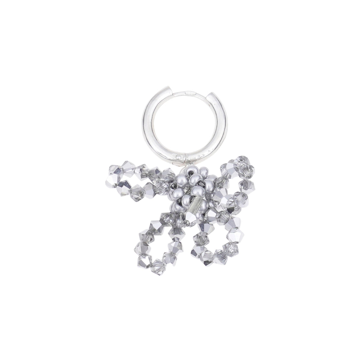 PAEONIA ARGENTA - MINI LOOP EARRINGS