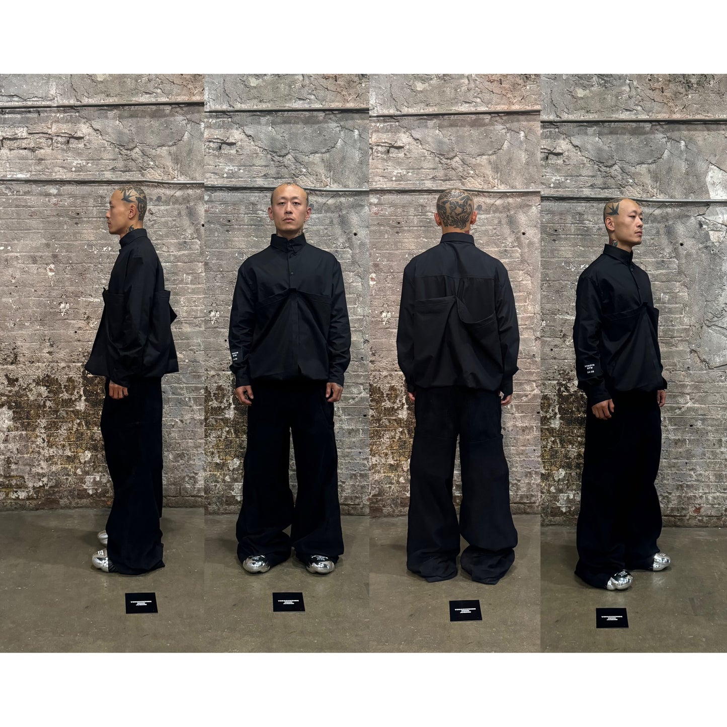 SEVAR ROF PANTS / BLACK