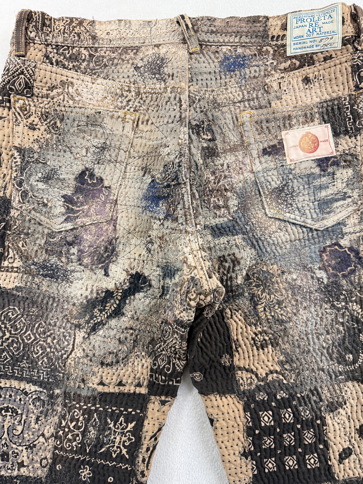 UROBOROS STRAIGHT JEANS / CHECKER FLAG