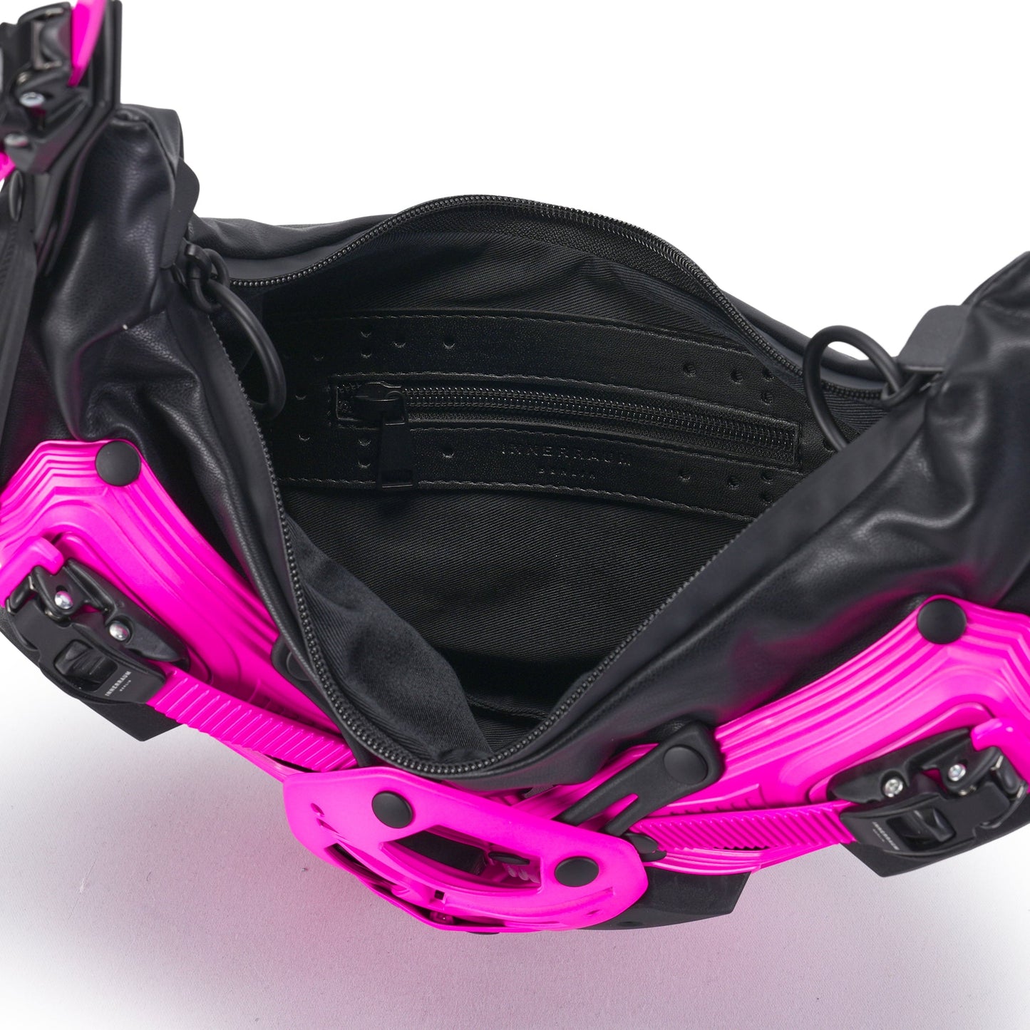 OBJECT HM05_SHOULDER/CROSSBODY BAG / PINK GLOW_BLACK MATT