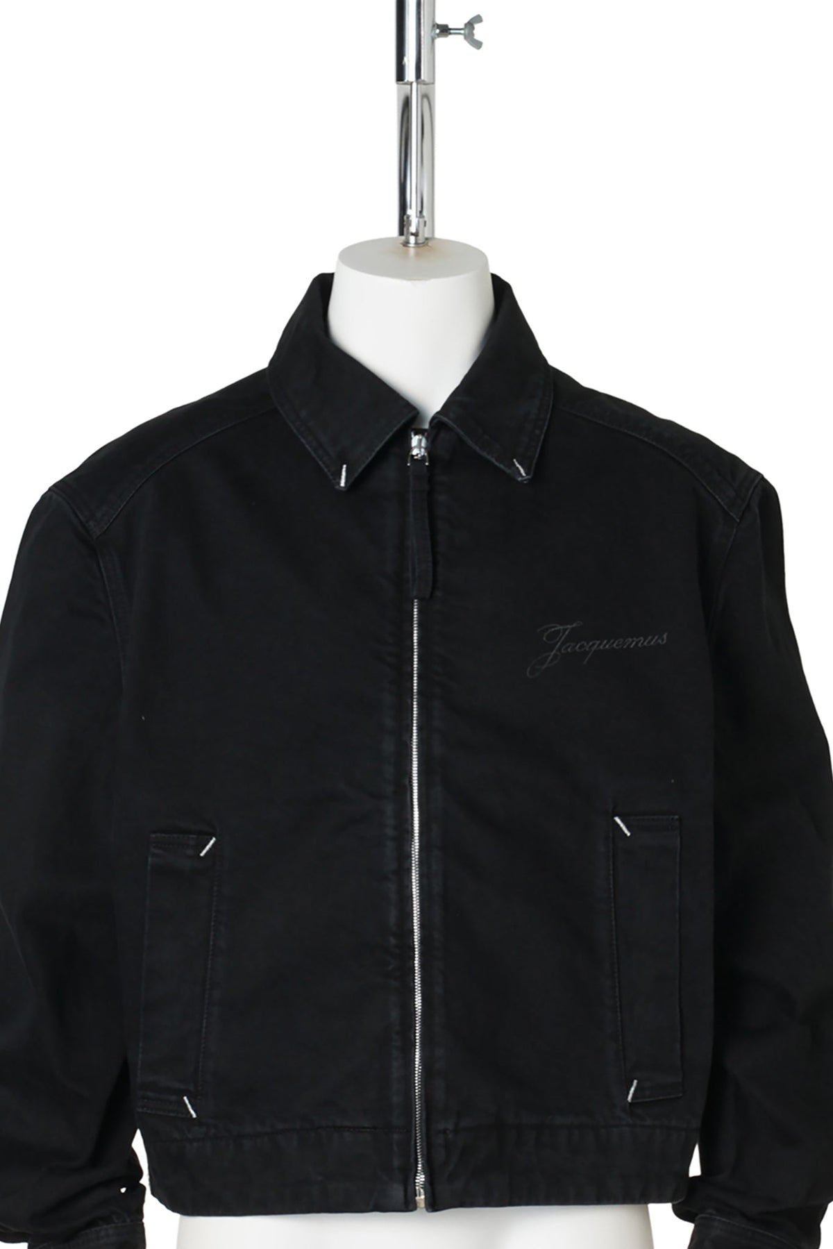 LA VESTE DE-NIMES CANEVAS / 990:BLACK