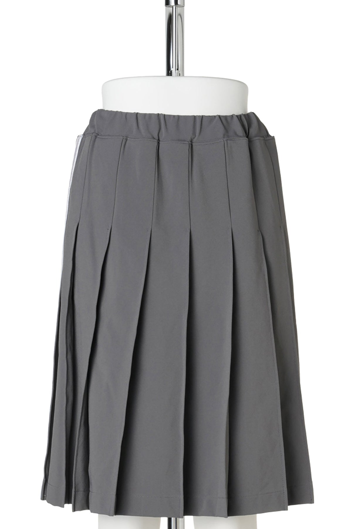 PLEATED RIBBON SKIRT / DOVE