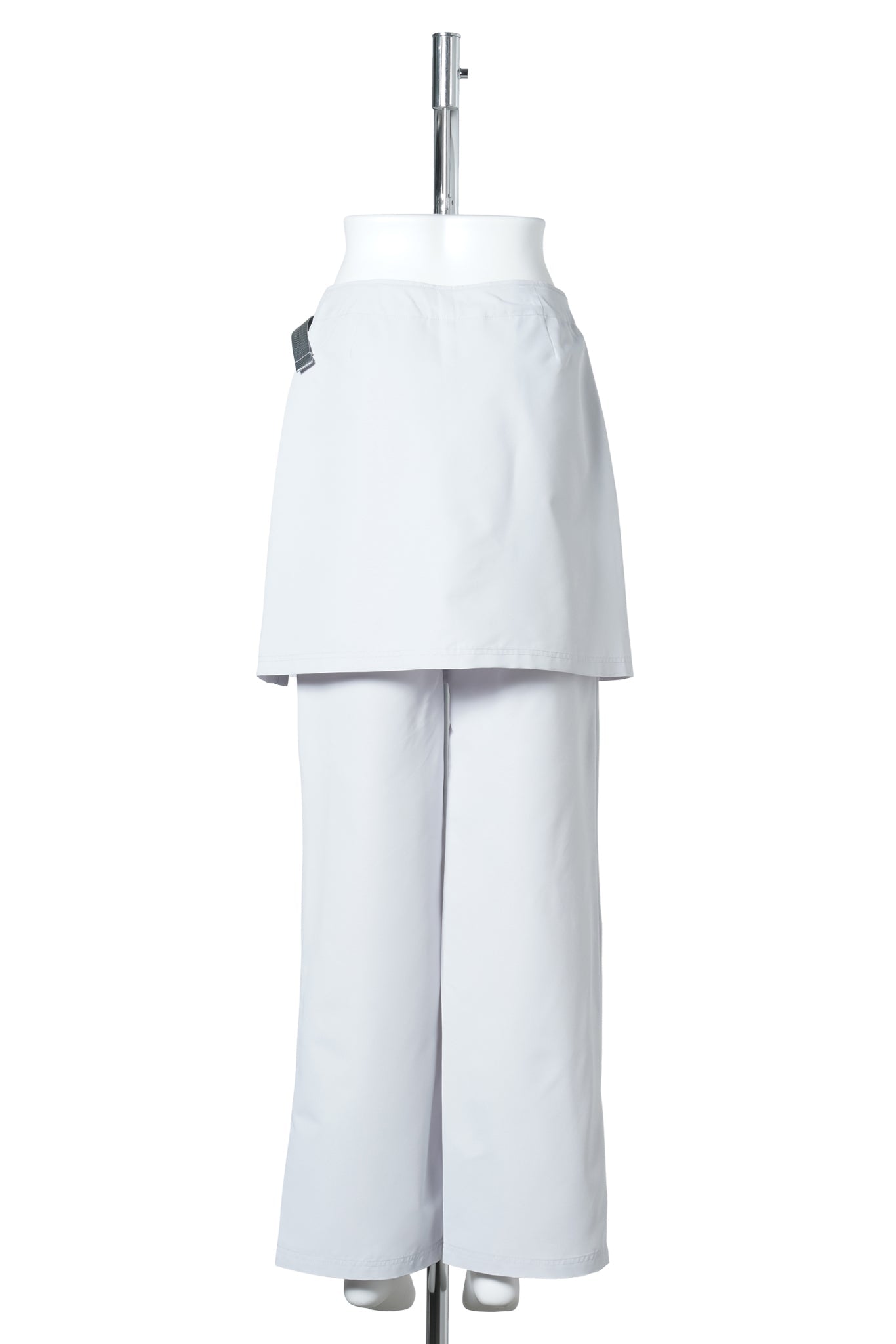 TRAINER SKIRT TROUSERS / LIGHT GREY