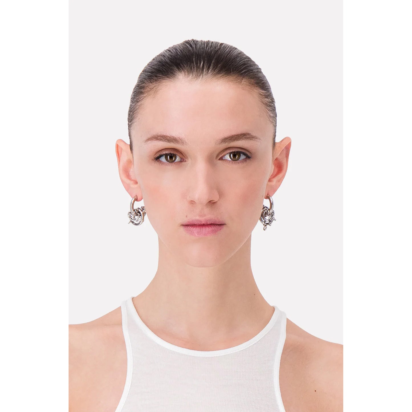 JAY EARRINGS / PALLADIUM