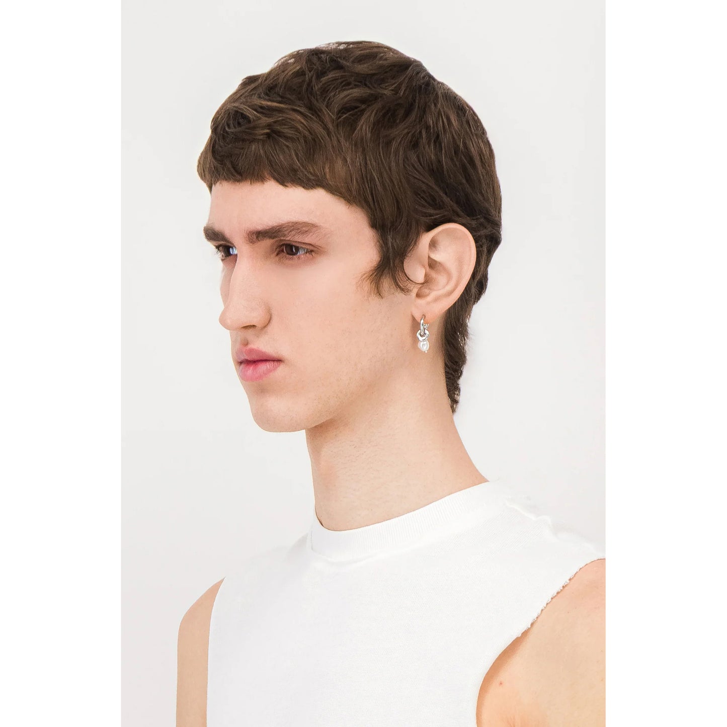 ETHAN PEAL EARRINGS / PALLADIUM