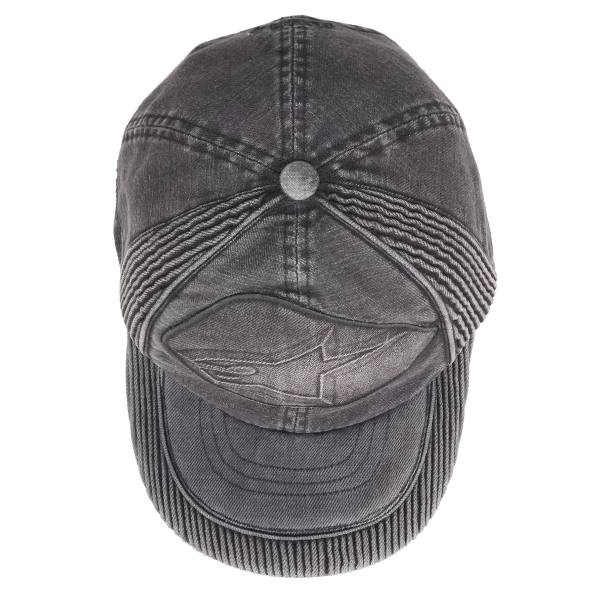 DENIM BALL CAP / BLACK