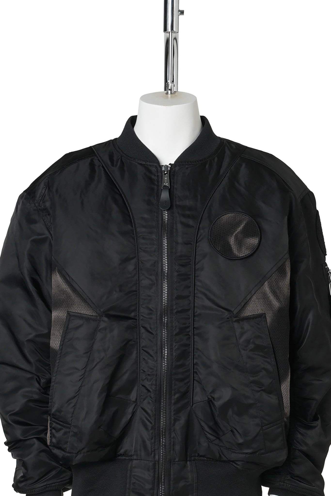 SUN-BLEACHED FLIGHT JACKET / BLACK