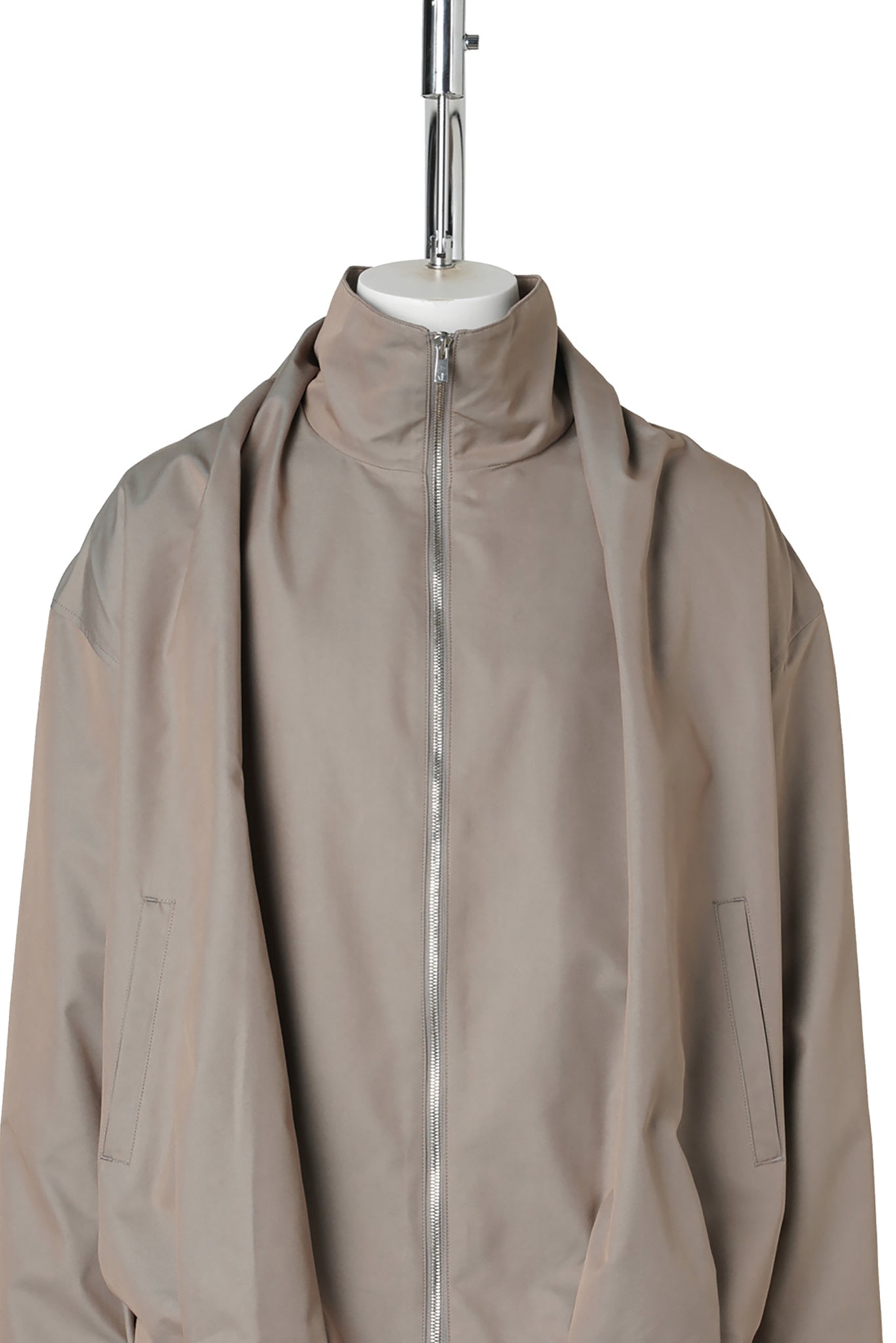 SHAWL COLLAR JACKET / BEIGE