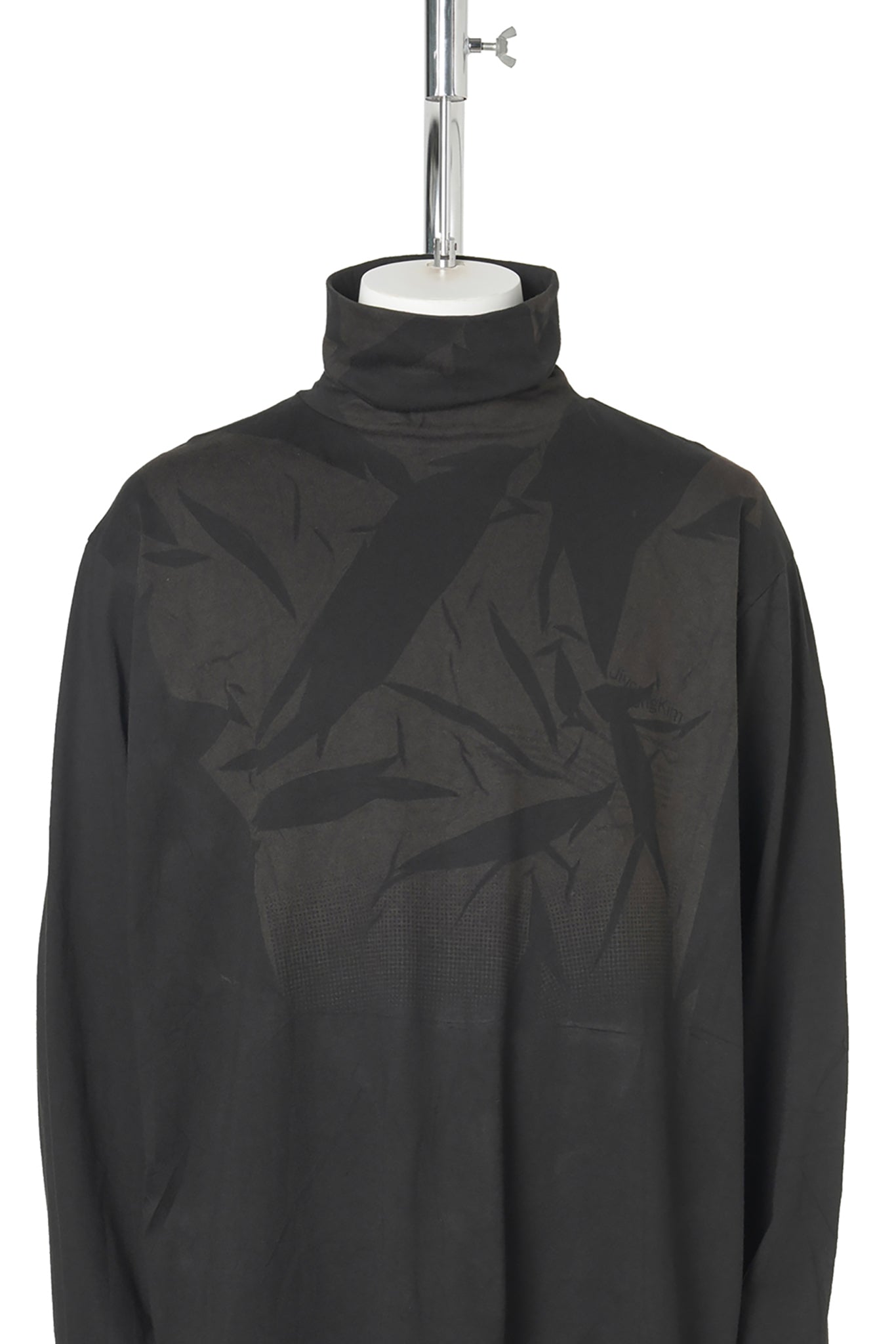 SUN-BLEACHED PACK TURTLE NECK / BLACK
