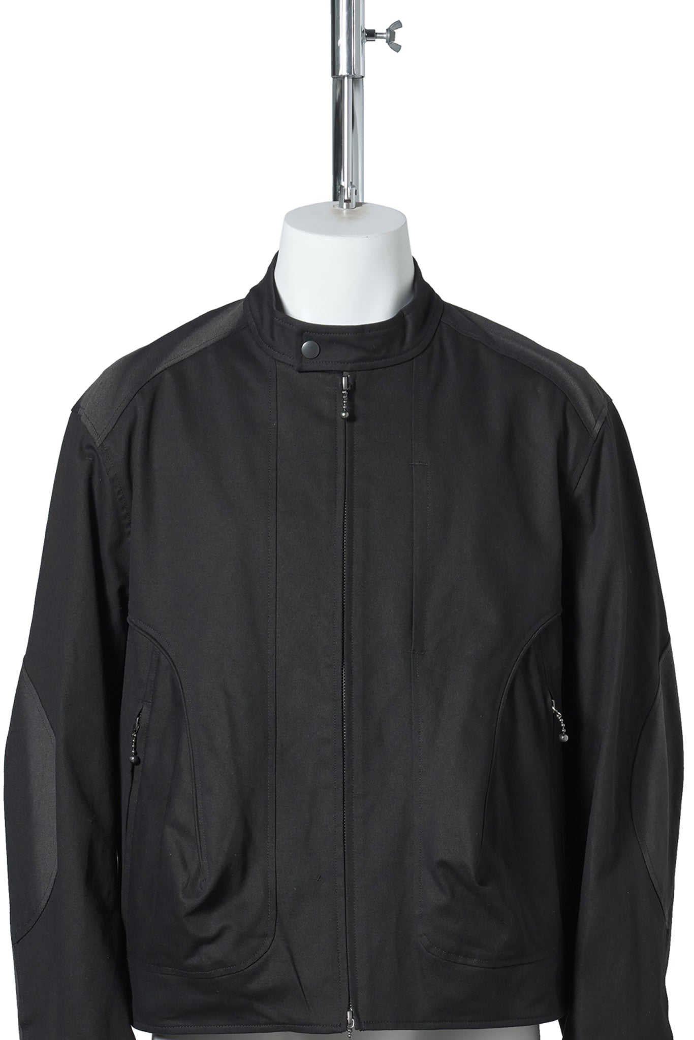 SUN-BLEACHED BIKER JACKET / BLACK
