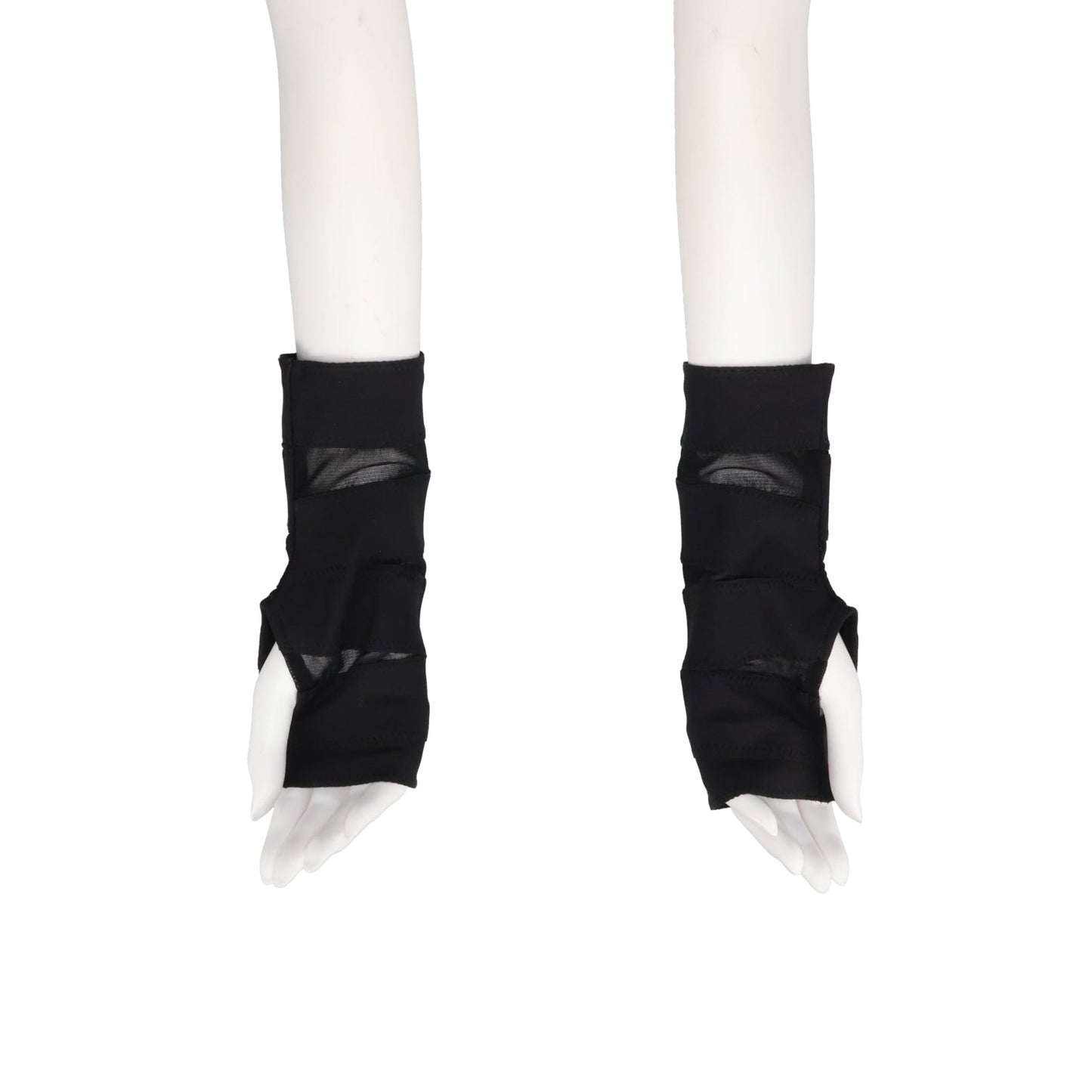 BANDAGED GLOVES / BLACK