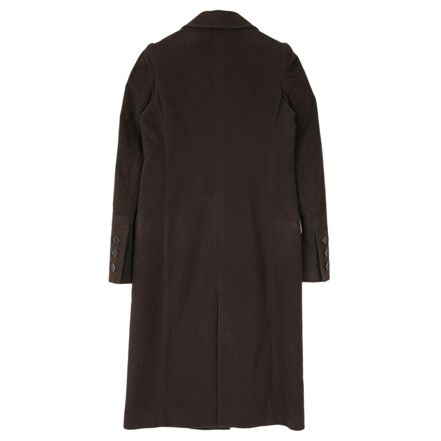 LONG COAT / DARK BROWN