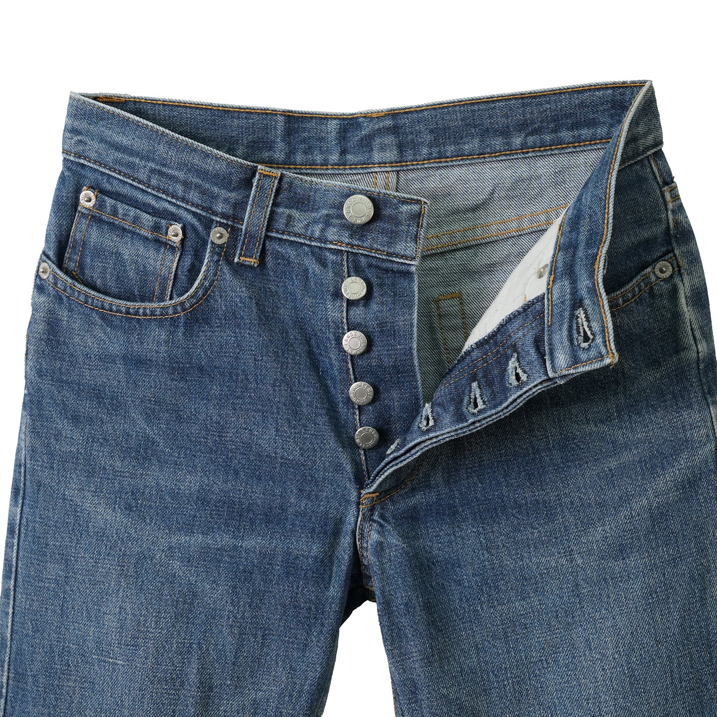 STRAIGHT CUT JEANS / INDIGO