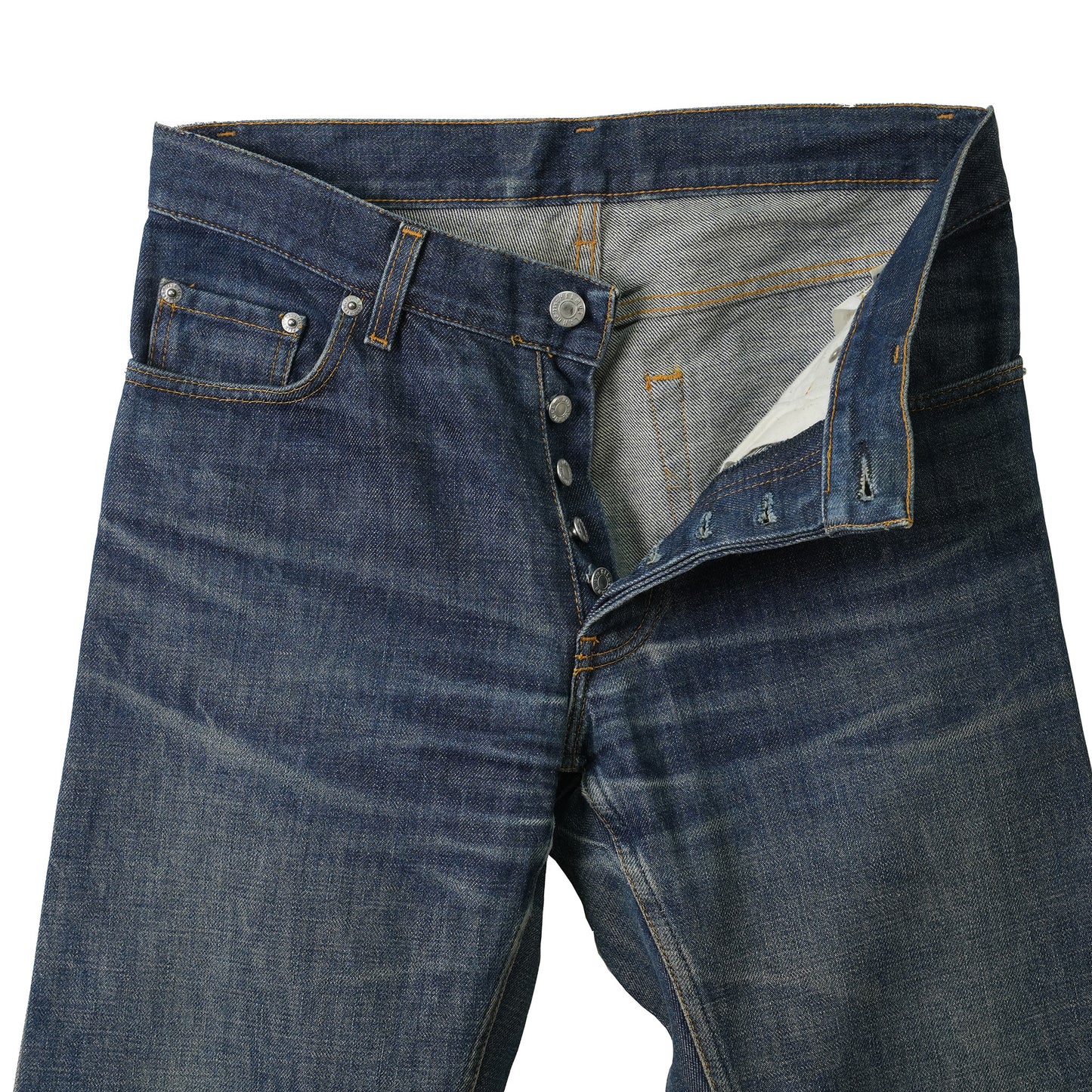 STRAIGHT CUT JEANS / INDIGO