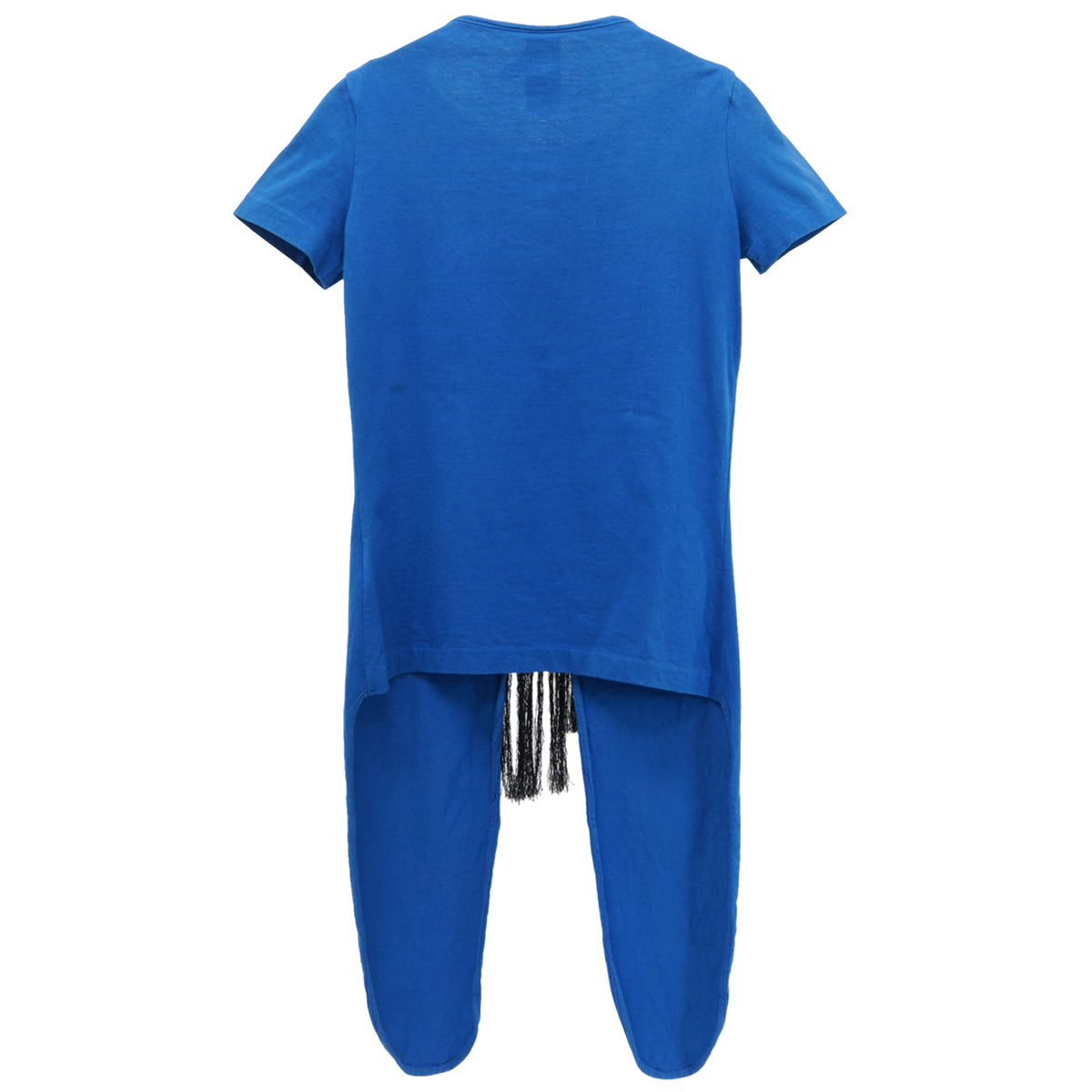 SUPERMAN TOP WITH FRINGES / BLUE