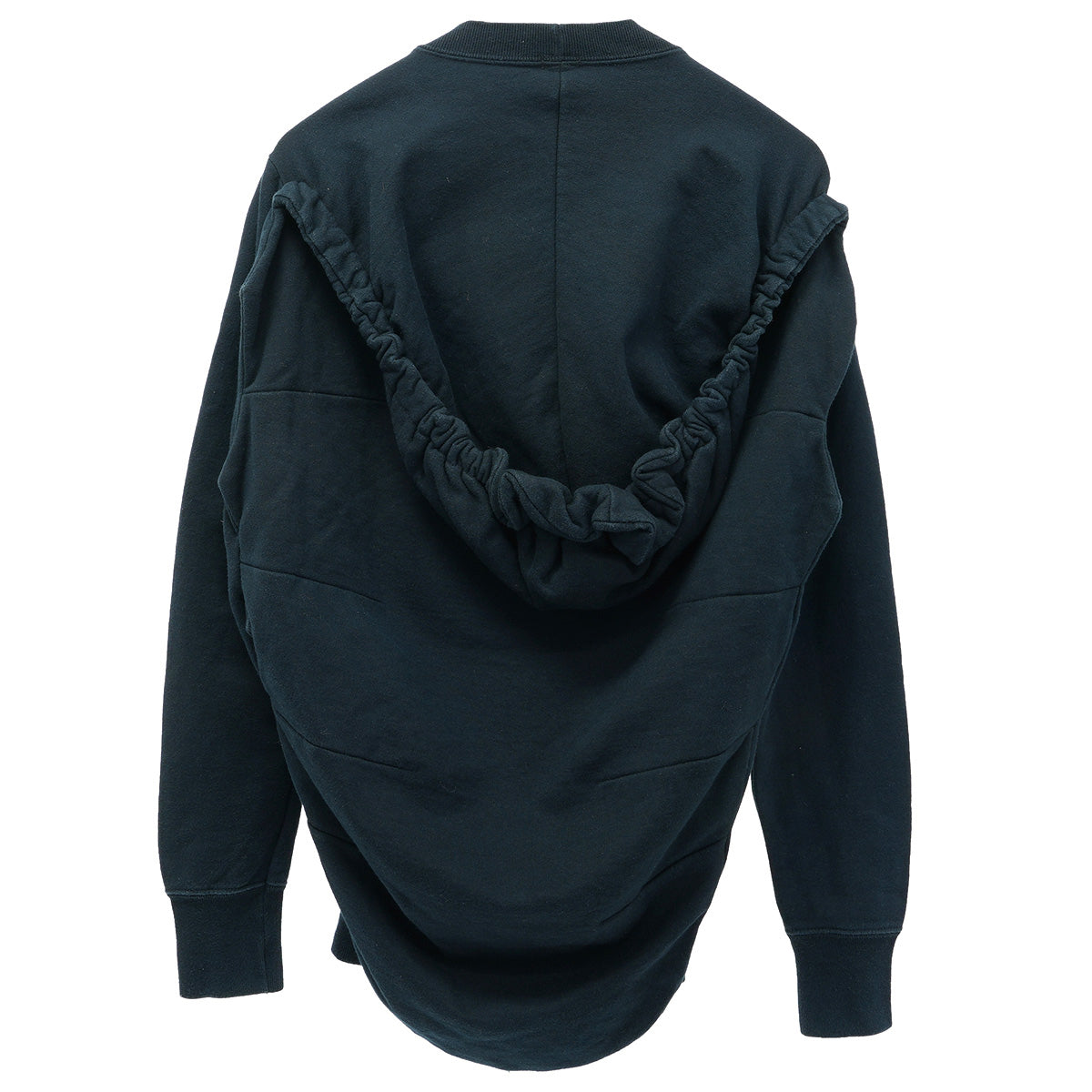 SWEATSHIRT HOODIE / BLACK