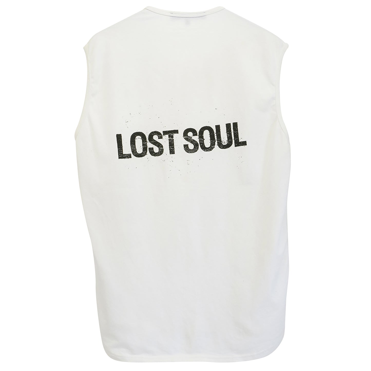 LOST SOUL SLEEVELESS TOP / WHITE