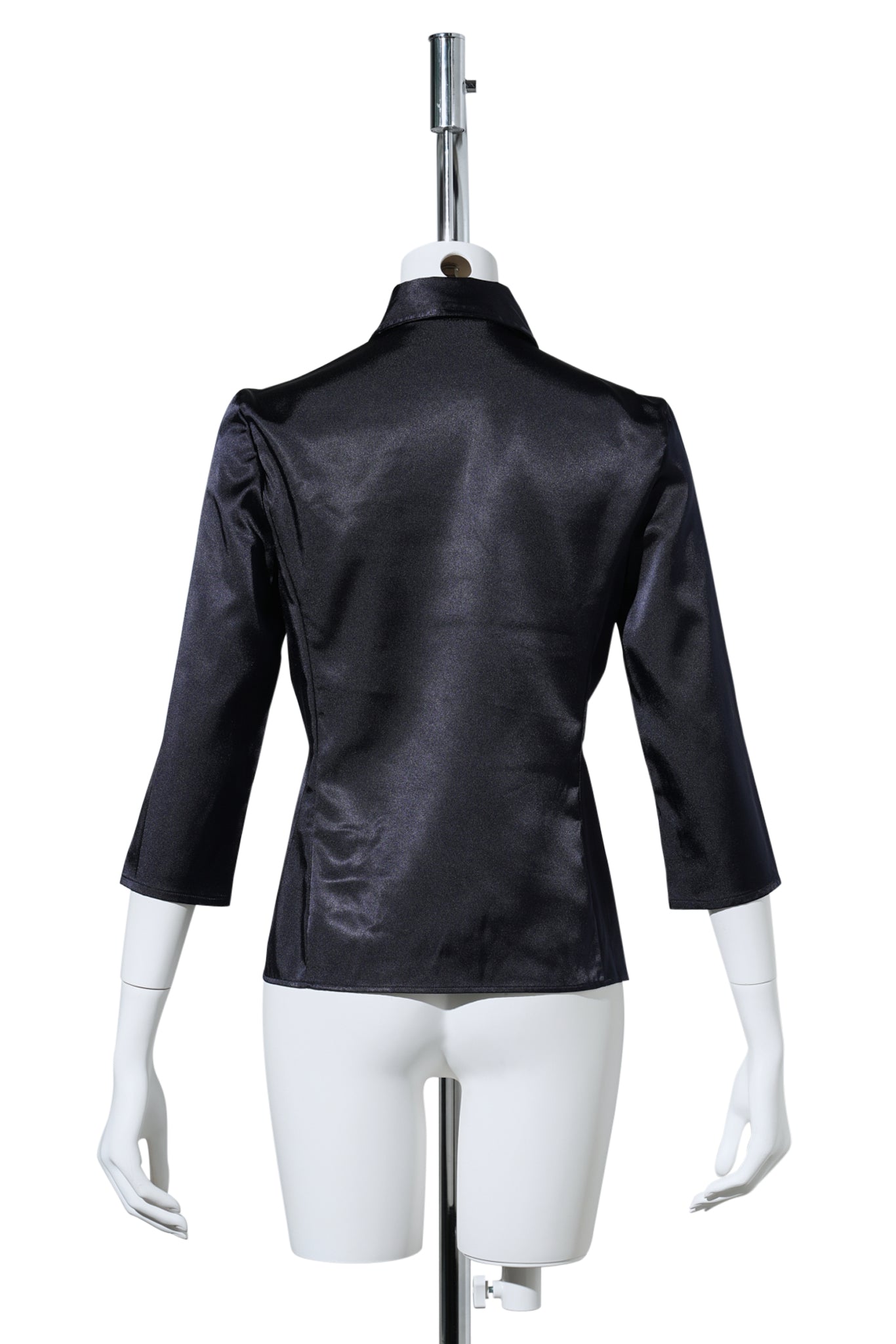 3/4 SLEEVE SHIRT / BLACK