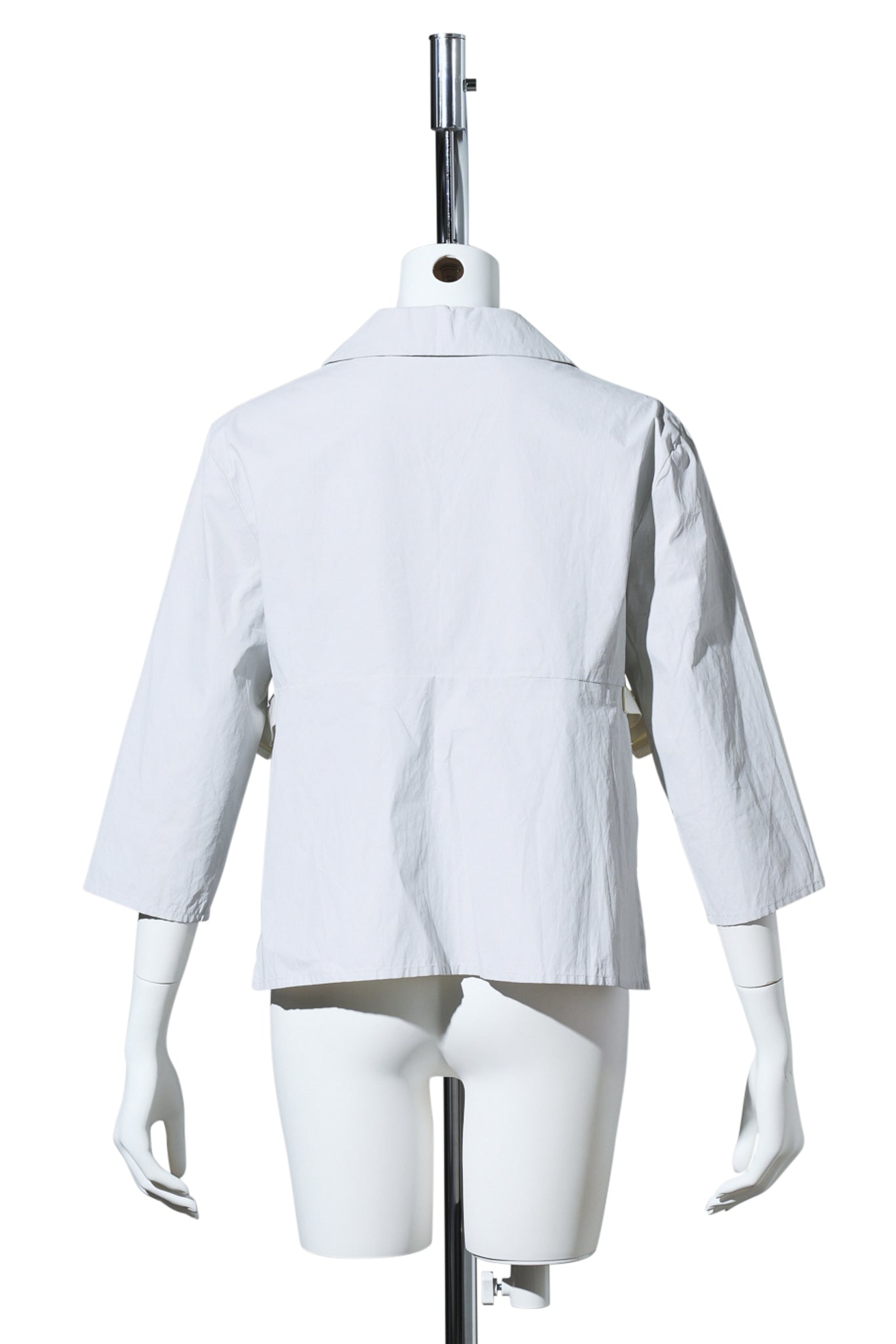 BUCKLED TOP / WHITE