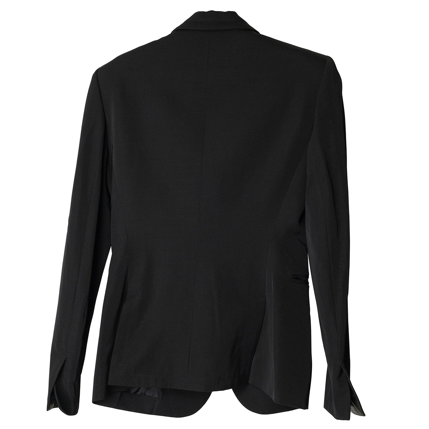 PEAKED LAPEL JACKET / BLACK