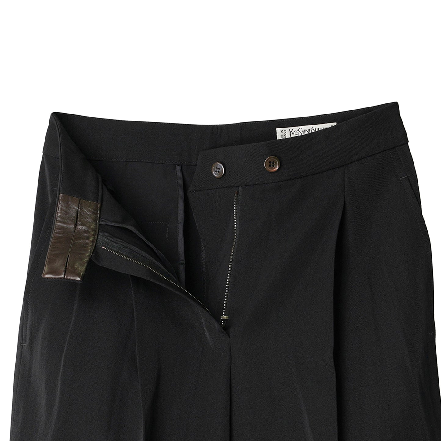 FLARE TROUSERS / BLACK