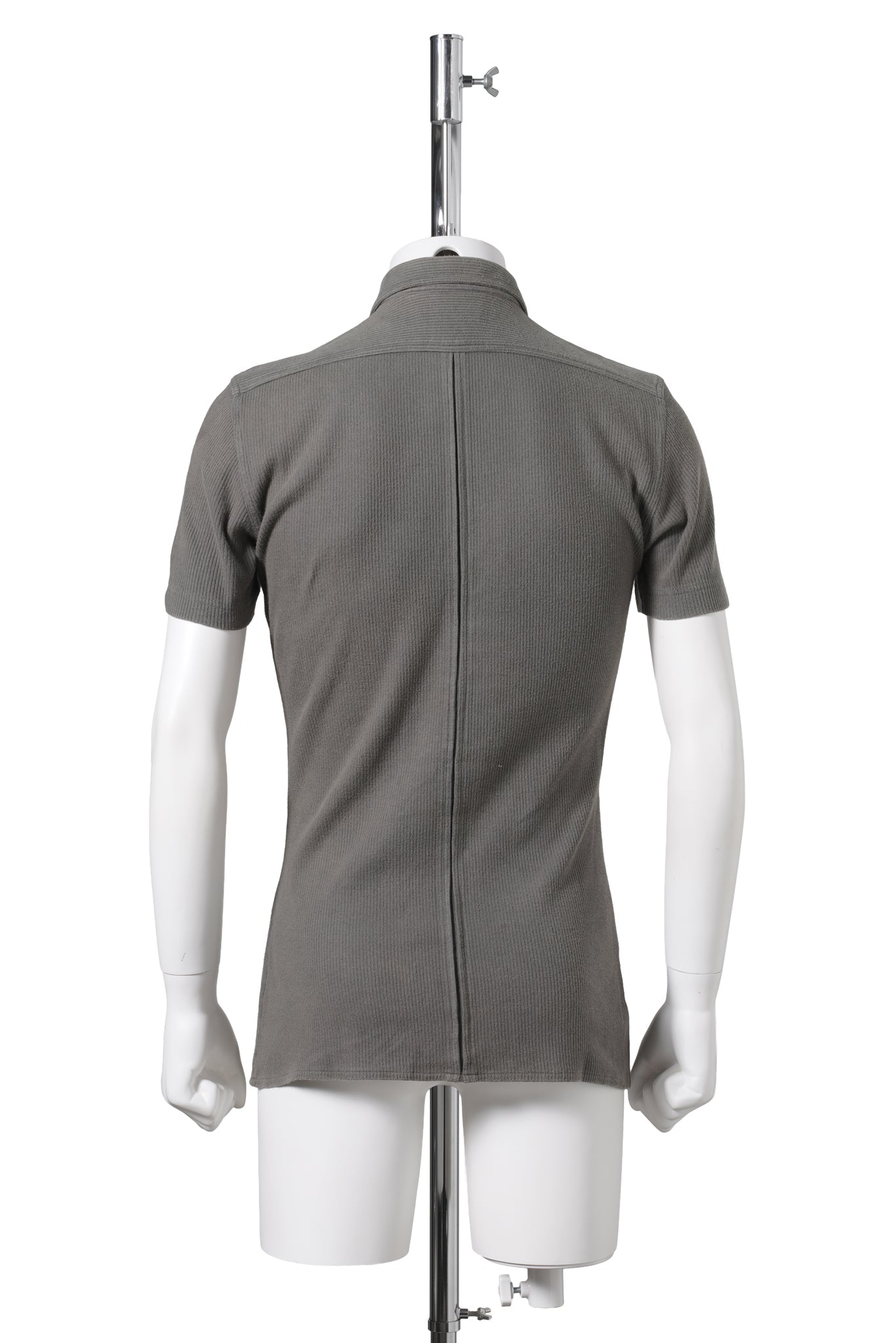 SHORT SLEEVE SHIRT / CHARCOAL GREY