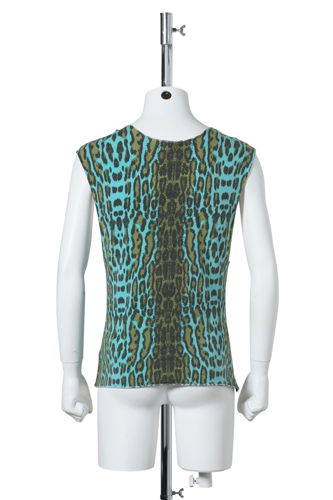 LEOPARD SLEEVELESS TOP / MULTI