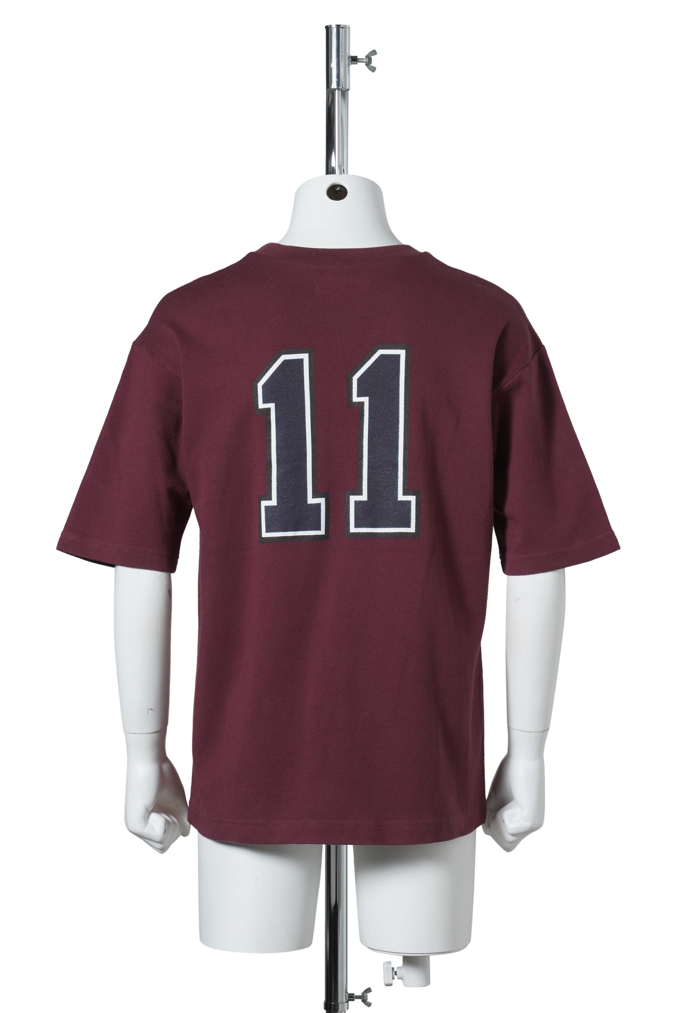 11 T-SHIRT / BURGUNDY