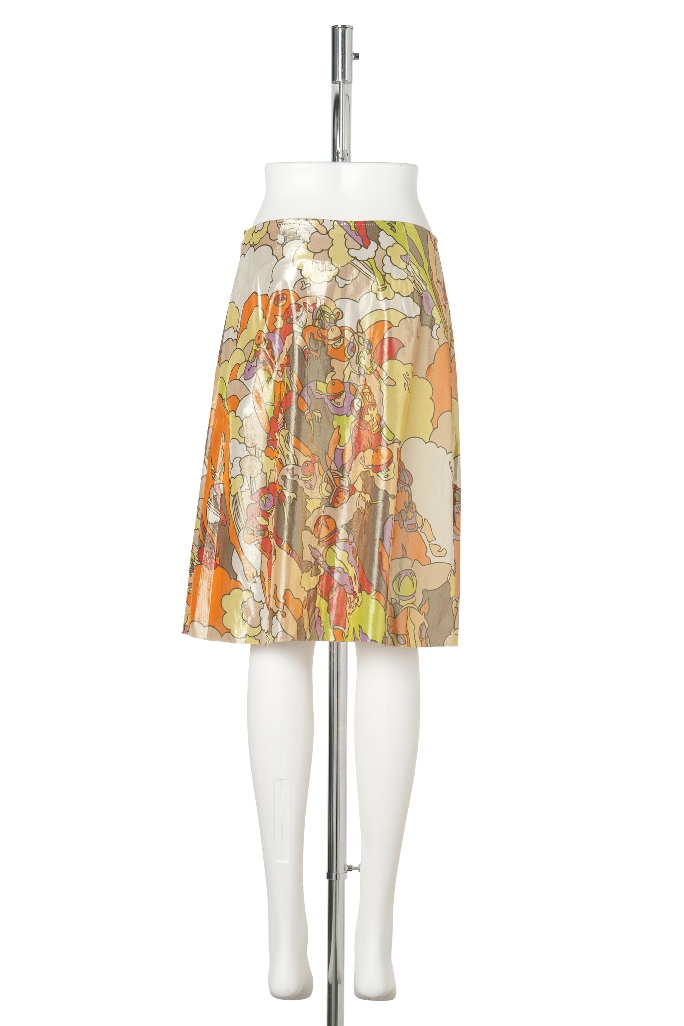 GRAPHIC SKIRT / MULTI