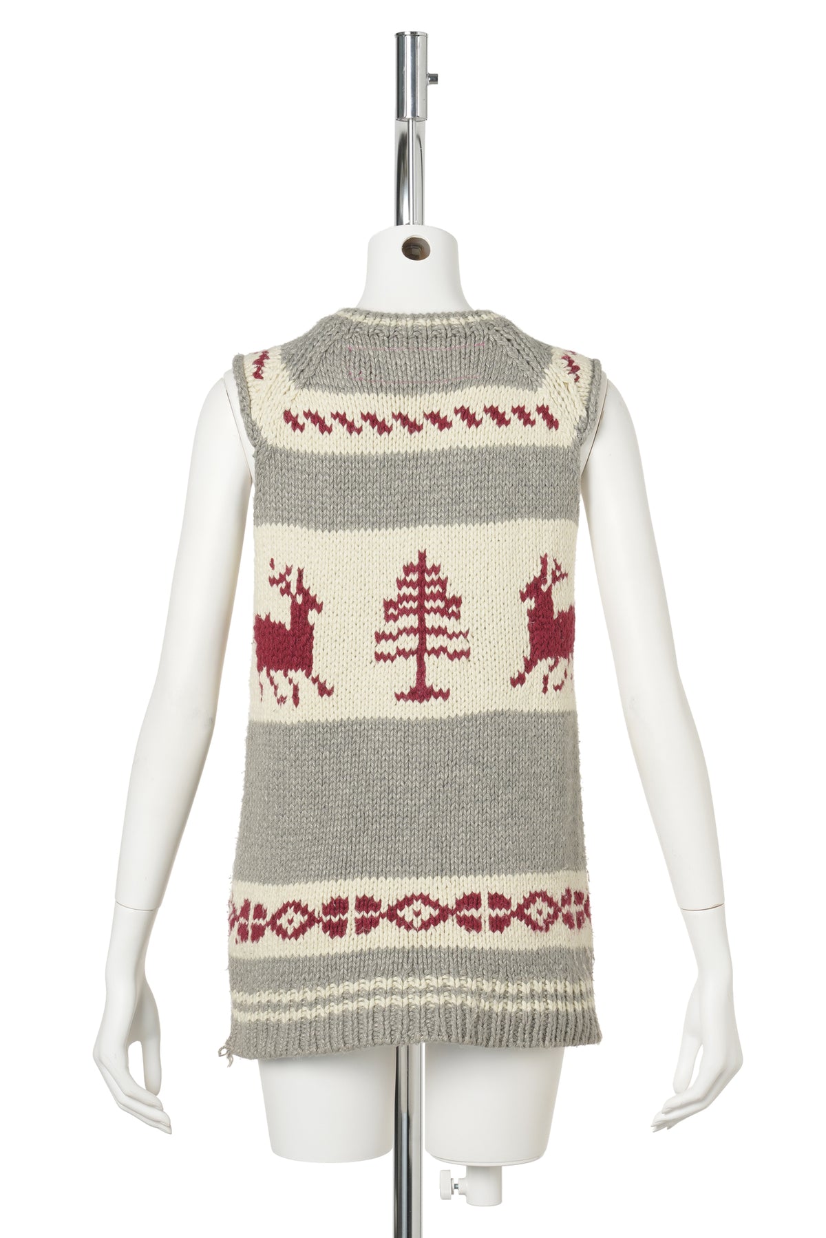COWICHAN SLEEVLESS KNIT / MULTI