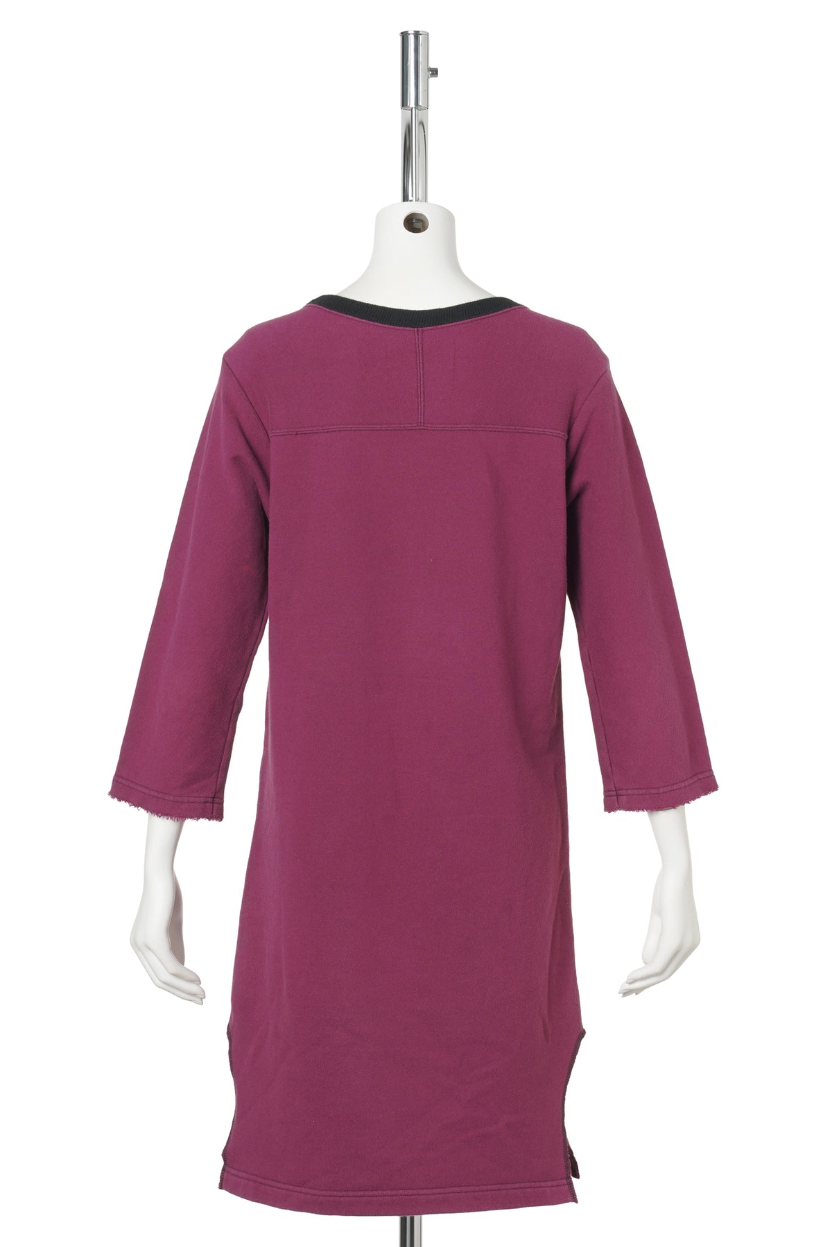 SWEATSHIRT DRESS / PURPLE