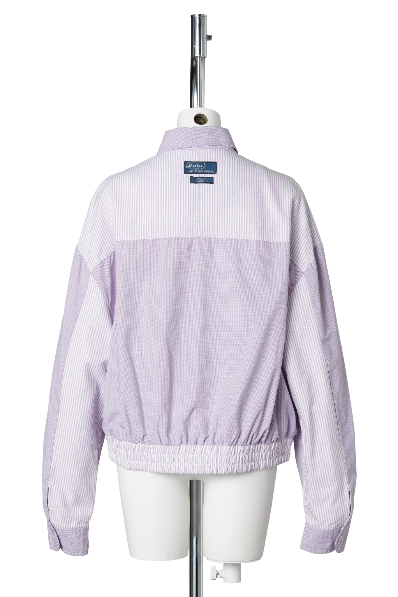 CENTER-SEAM HARRINGTON JACKET / PINK/PURPLE