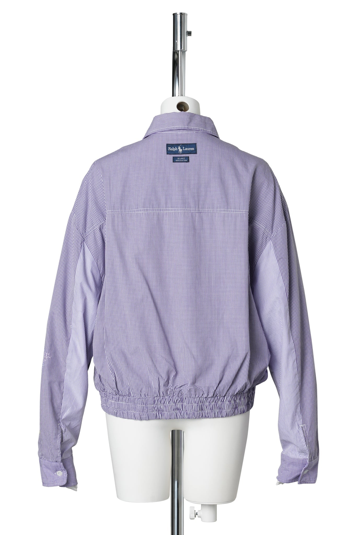 EMBROIDERED HARRINGTON JACKET / PINK/PURPLE