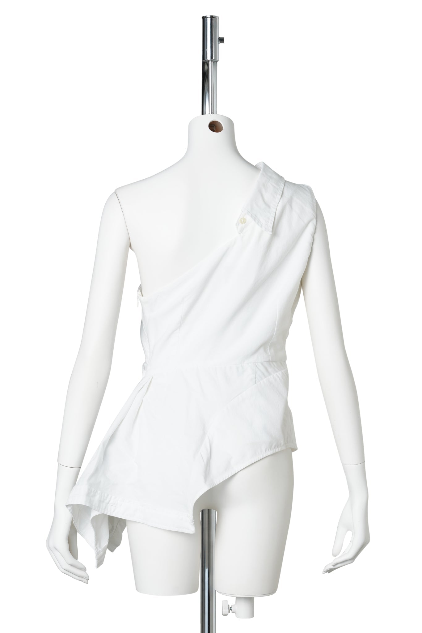 ONE-SHOULDER TOP / WHITE